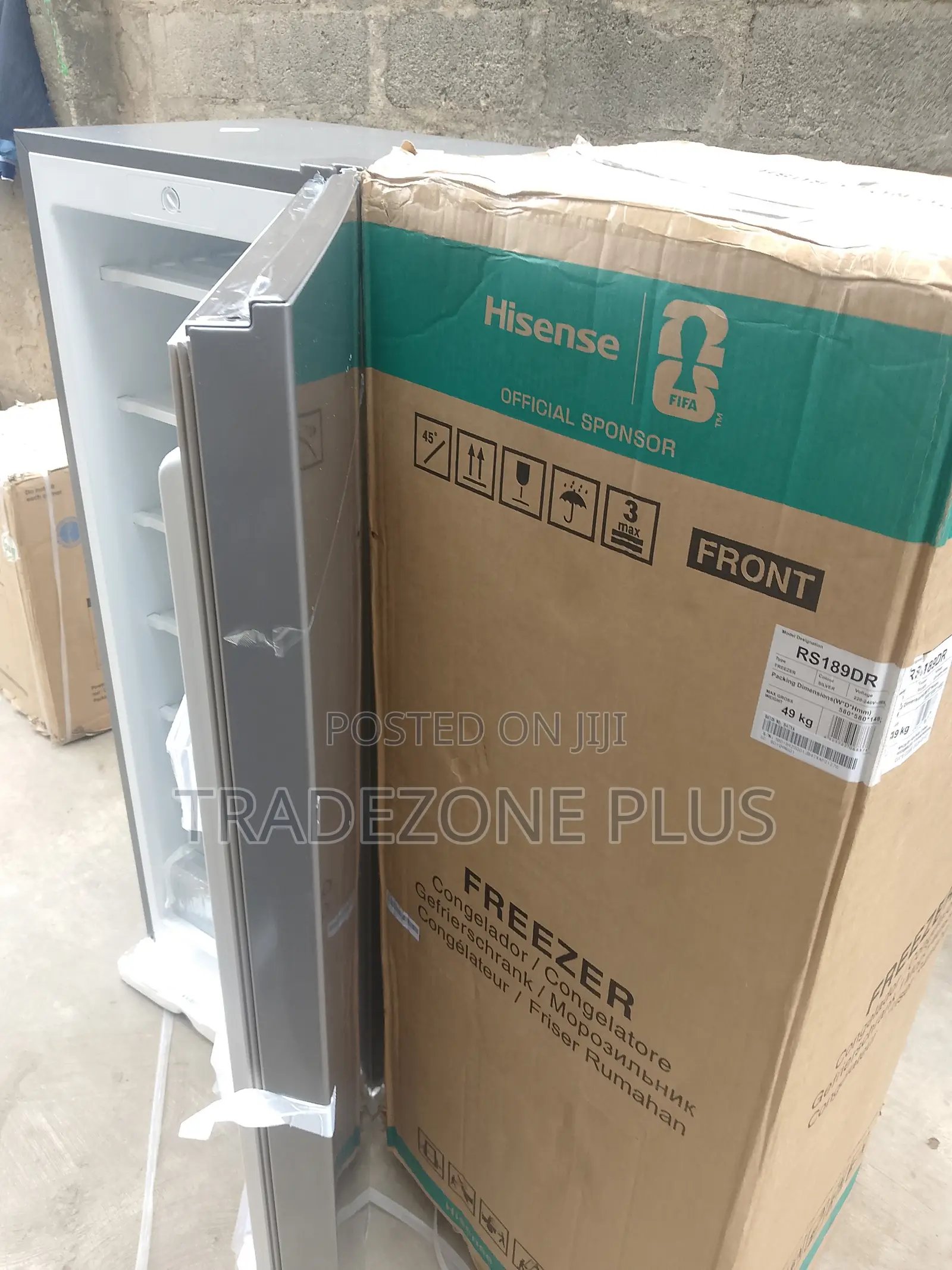 Hisense 190 Litres Standing Freezer – RS189DR Series