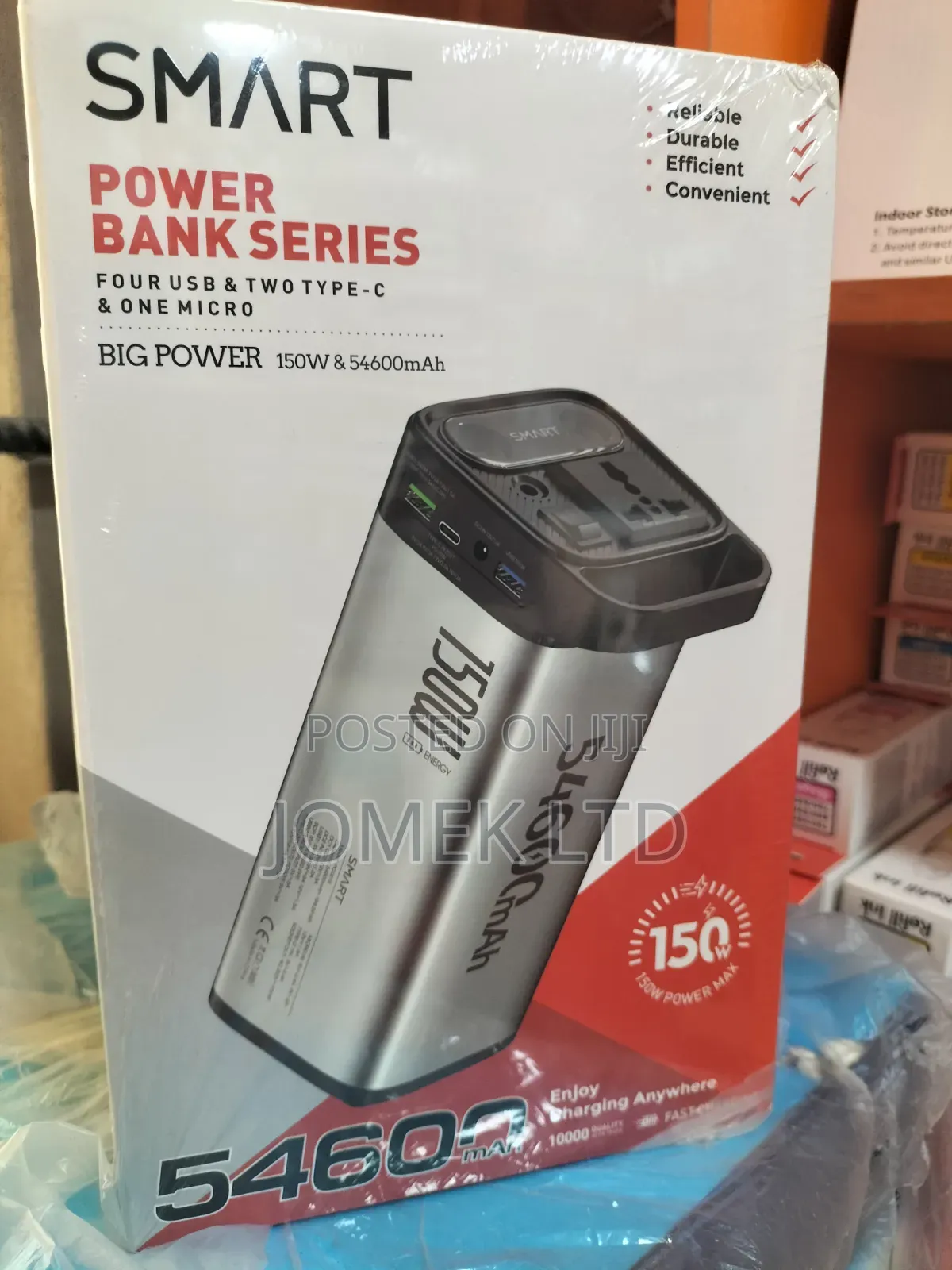 LAPTOP POWER Bank Smart Power Bank /54600mah for Phones and Laptops