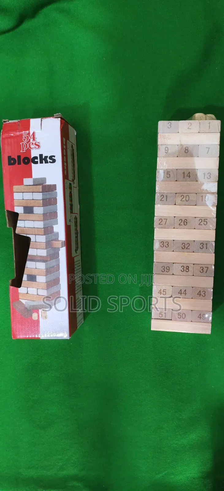 54 PCS Original Original Jenga Games