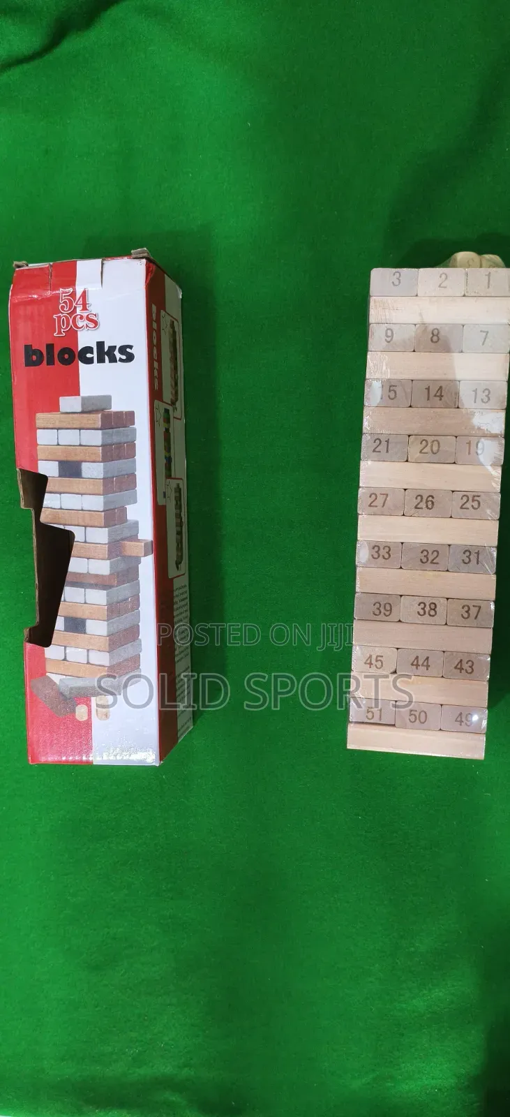 54 PCS Original Original Jenga Games