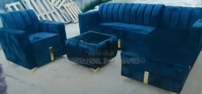 Blue Colour Made in Nigeria L Shape