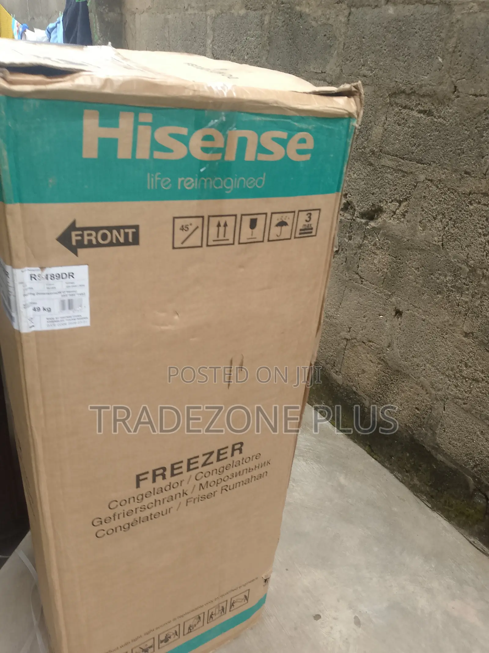 190L Hisense Standing Freezer – Ideal for Families