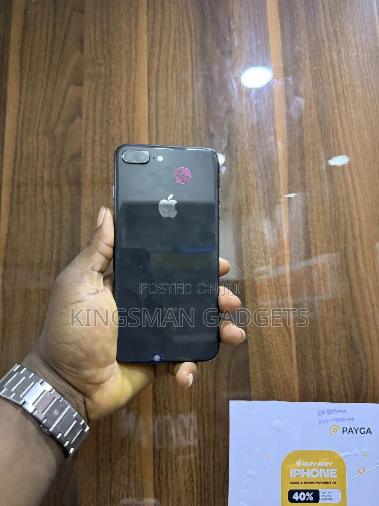 Apple iPhone 8 Plus 64 GB Black