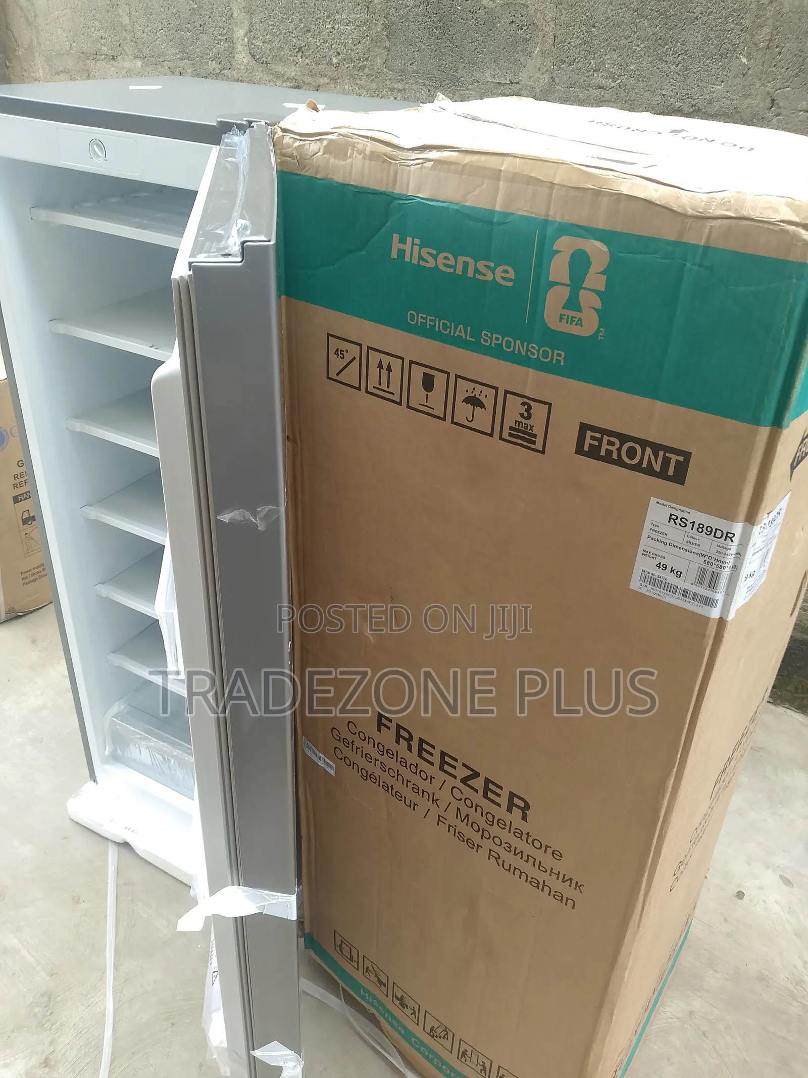 Hisense 190L Standing Freezer – Quality Appliance