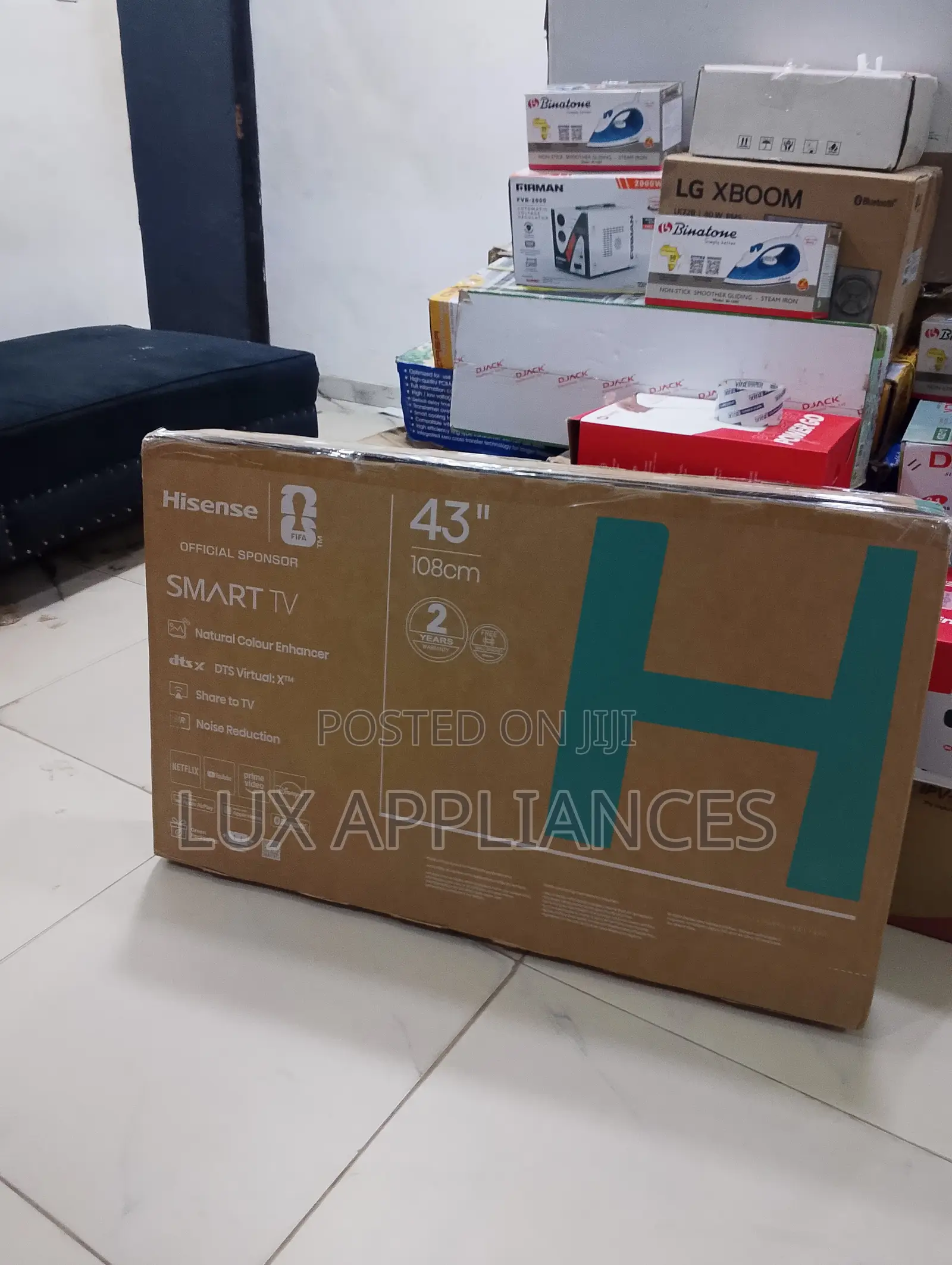 Hisense 43 Inch Smart LED TV With HDMI and USB