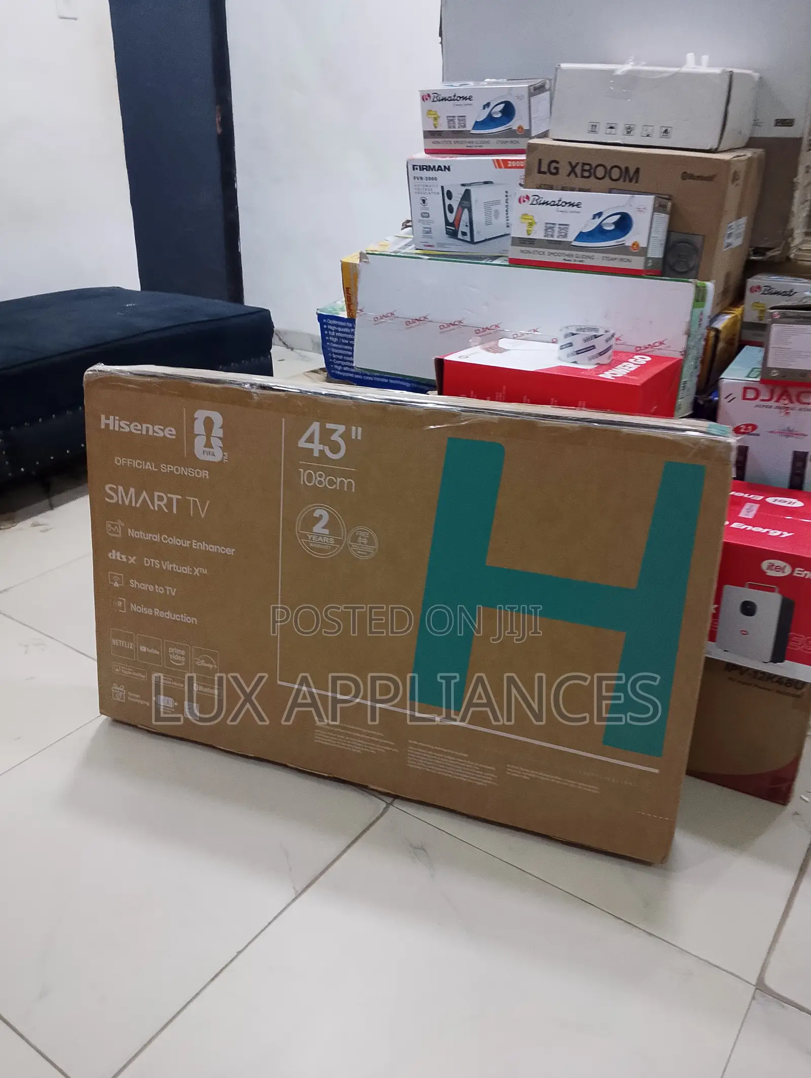 Hisense 43 Inch Smart LED TV With HDMI and USB