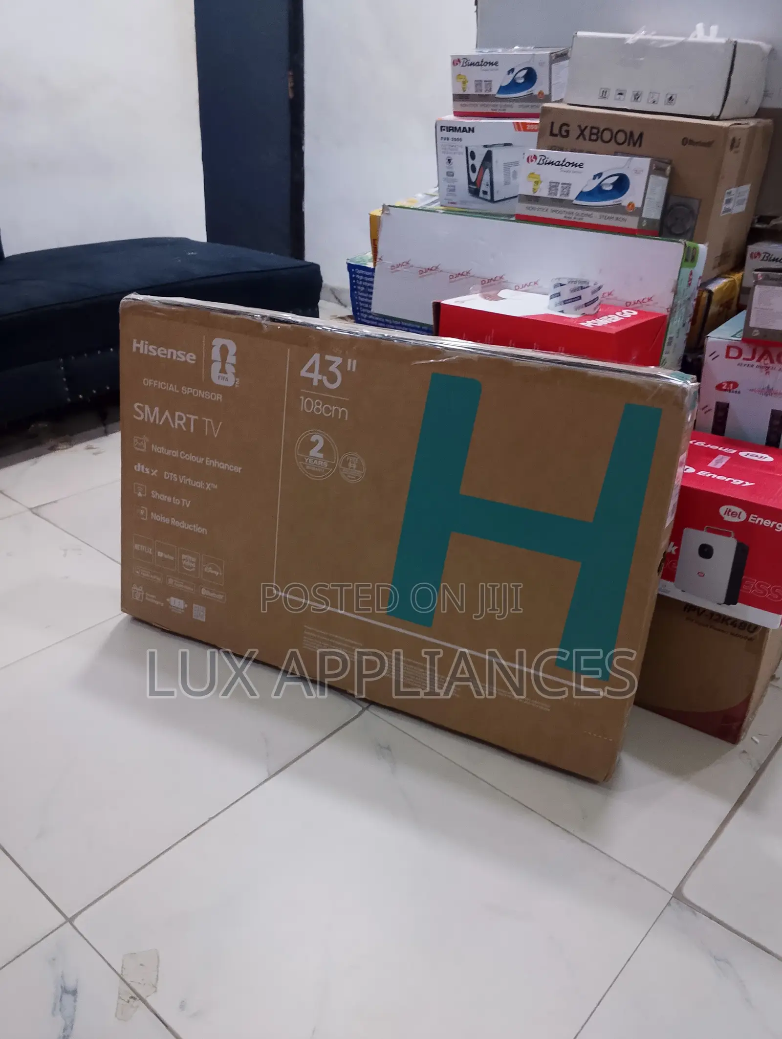 Hisense 43A4S Smart TV 43 Inch LED Display