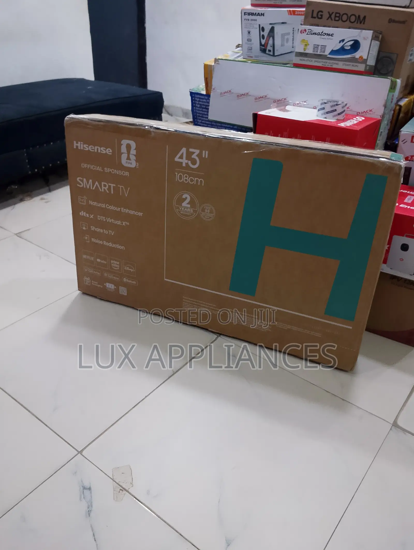 Hisense 43A4S Smart TV 43 Inch LED Display