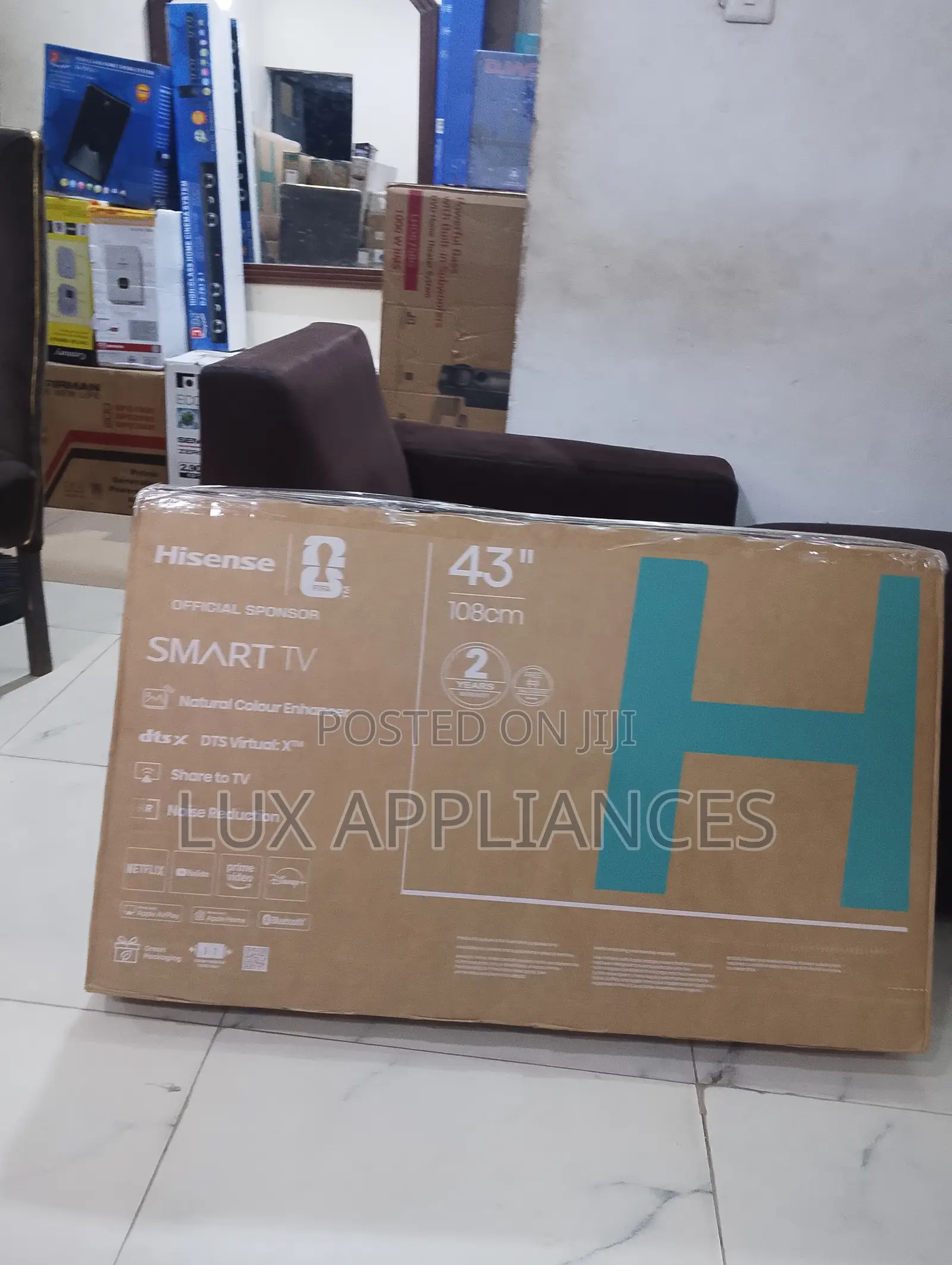Hisense 43 Inch Smart LED TV for Bedroom