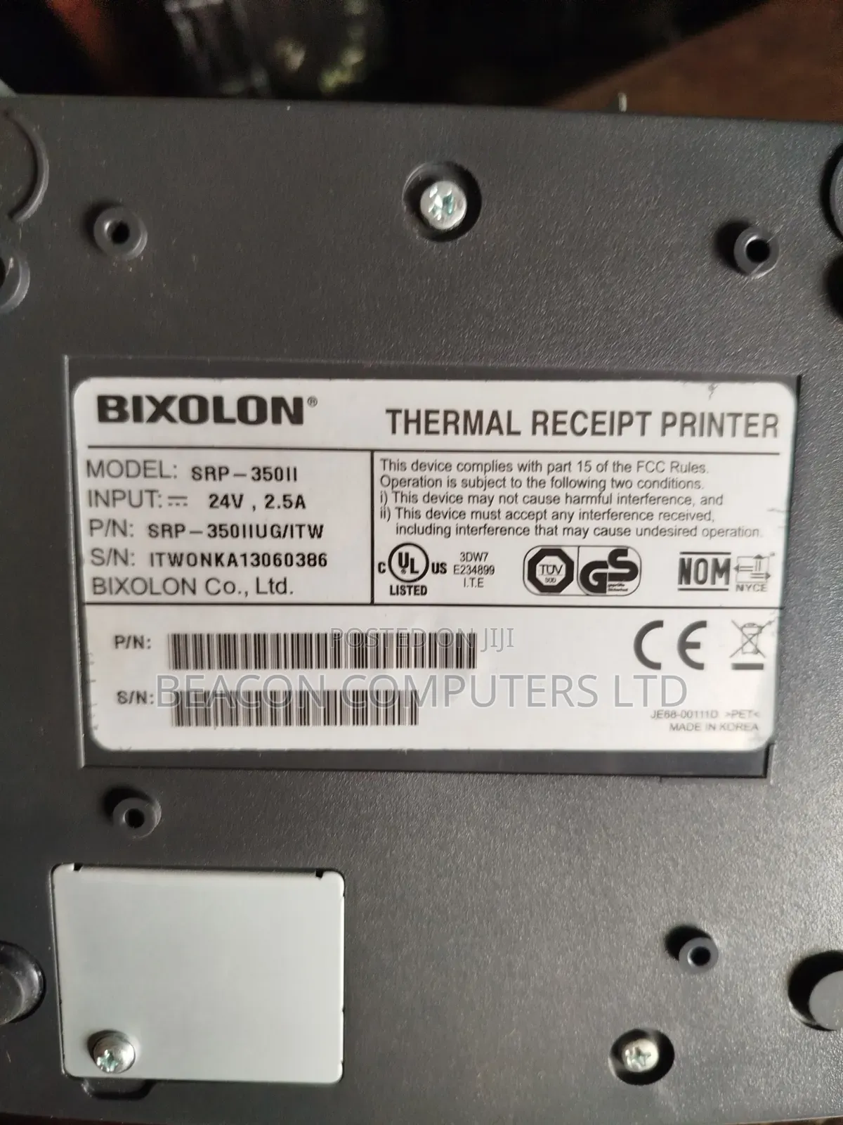 BIXOLON SRP 350 Thermal Printer