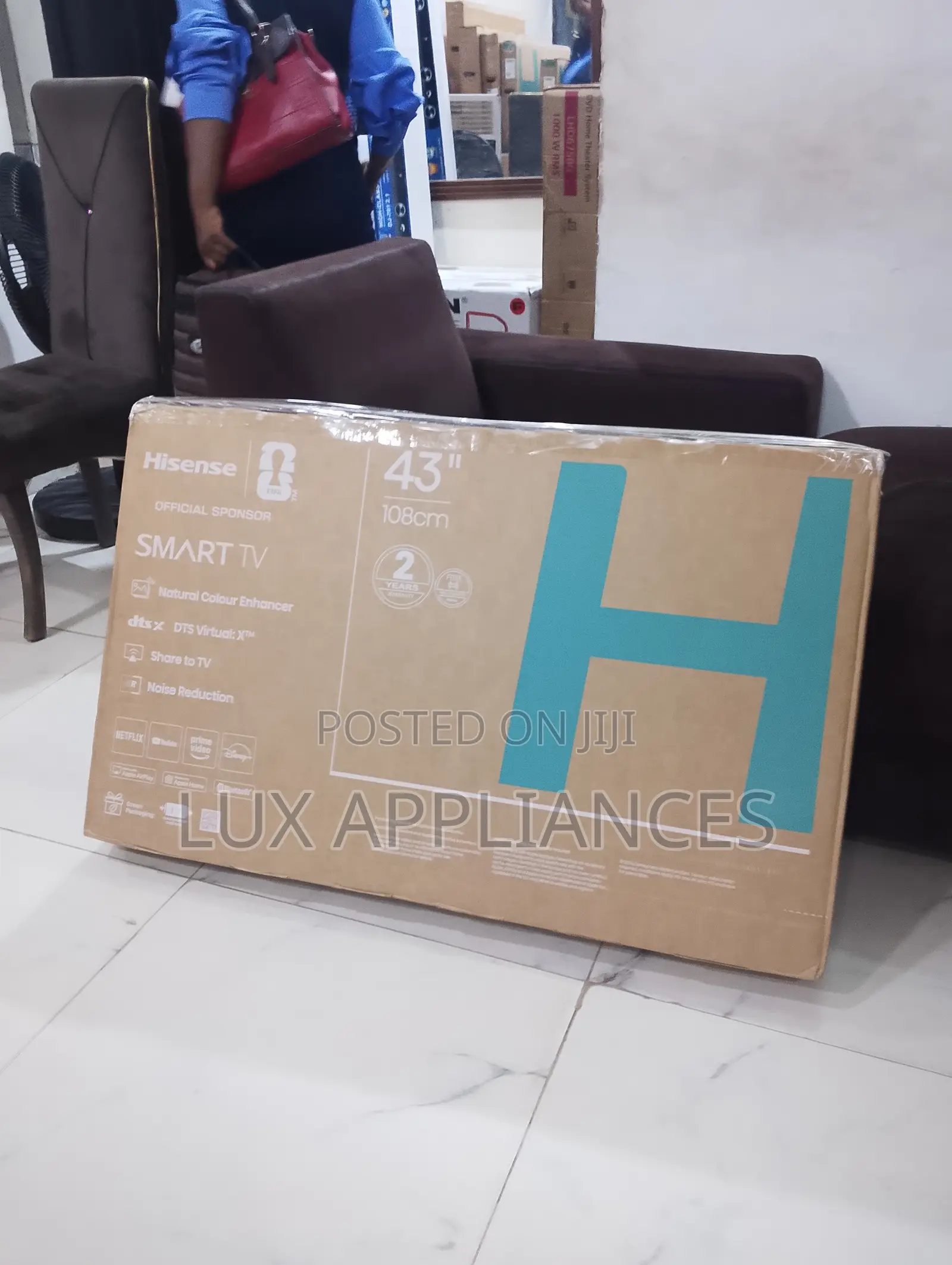 Hisense 43A4S 43 Inch LED Smart TV With HDMI Port
