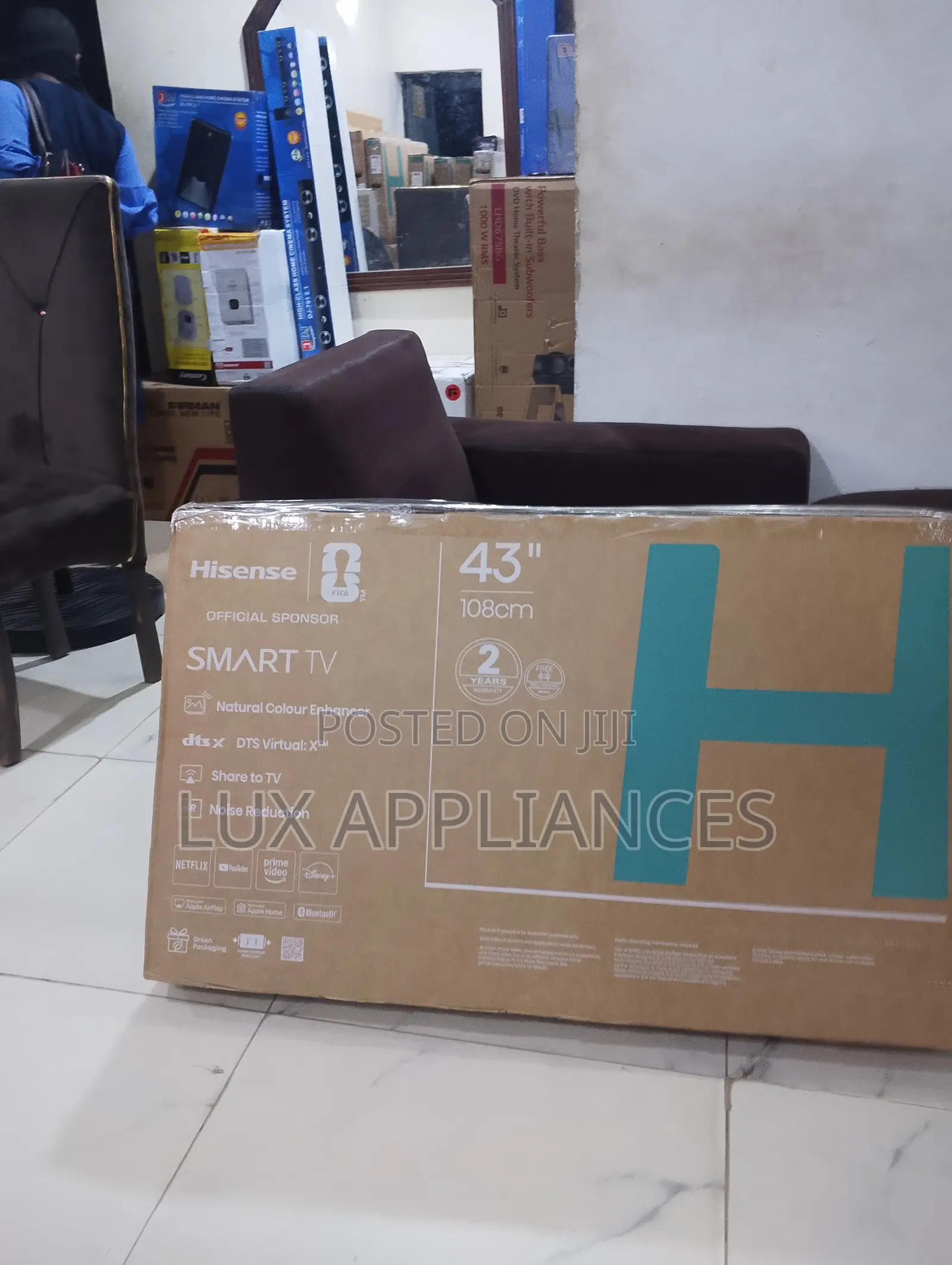 Hisense 43A4S 43 Inch LED Smart TV With HDMI Port