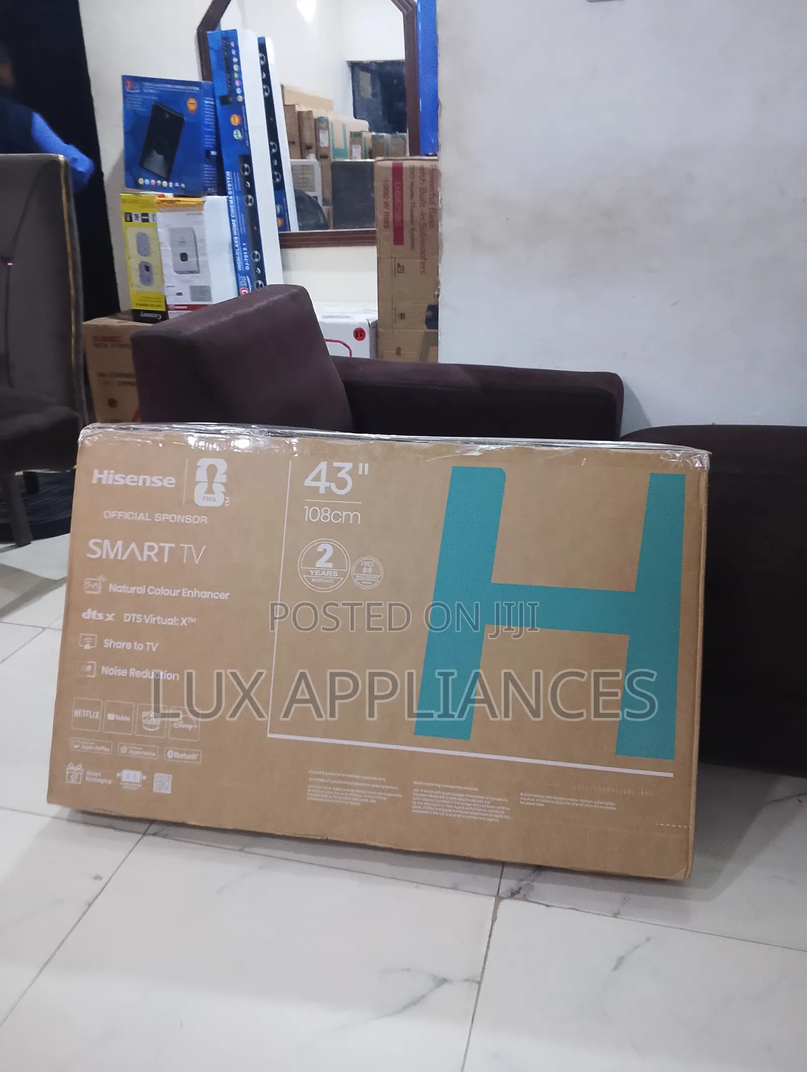 Hisense 43 Inch Smart LED TV With USB Connectivity
