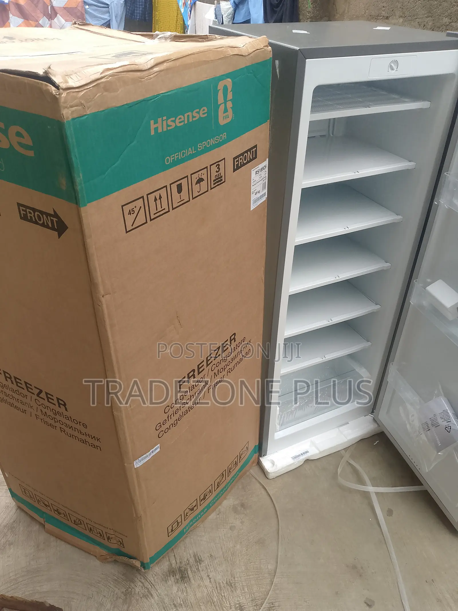 Hisense 190 Litres Standing Freezer – Great Capacity