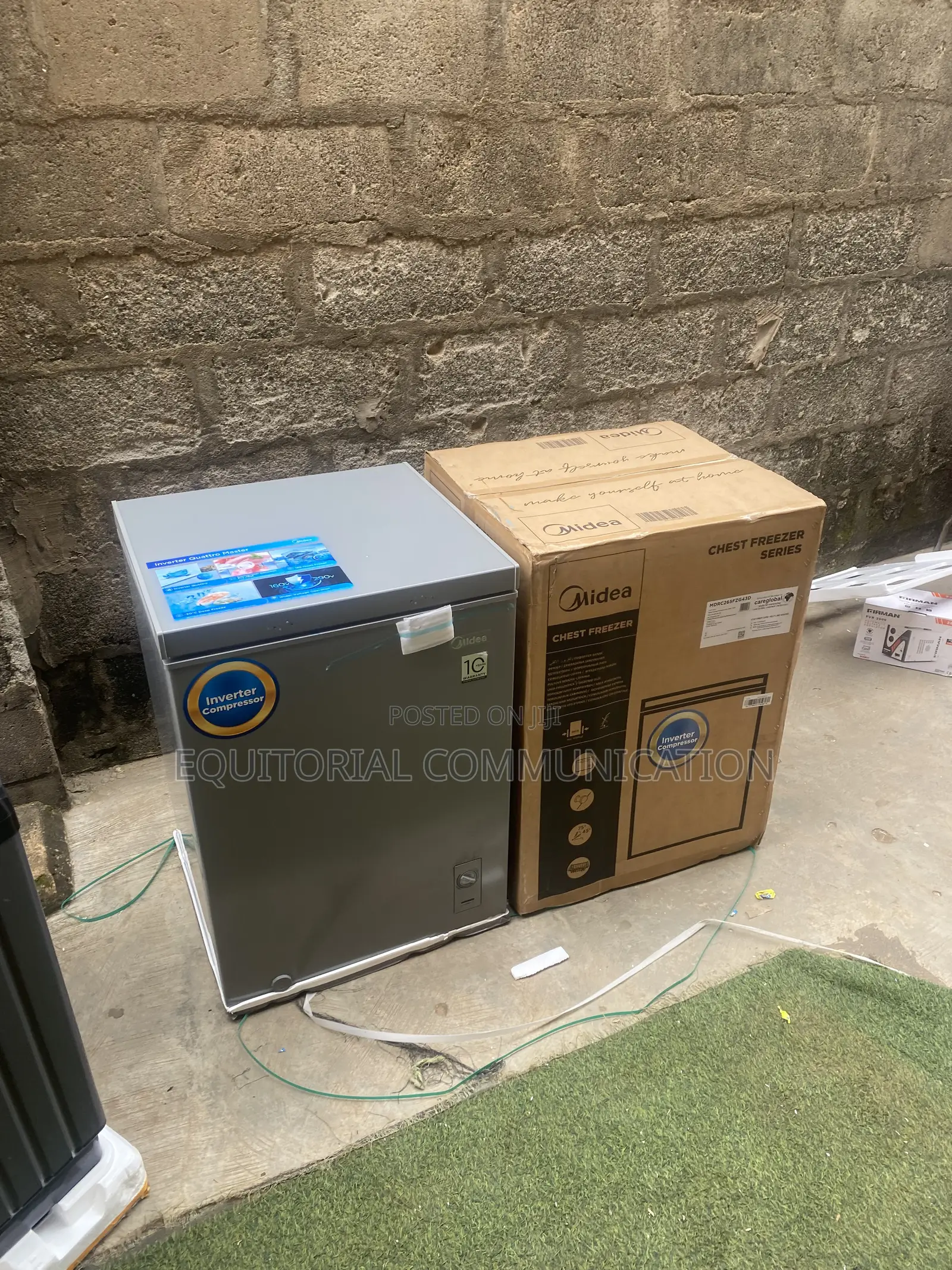Midea MDRC265FZG43D 142L Powerful Inverter Freezer