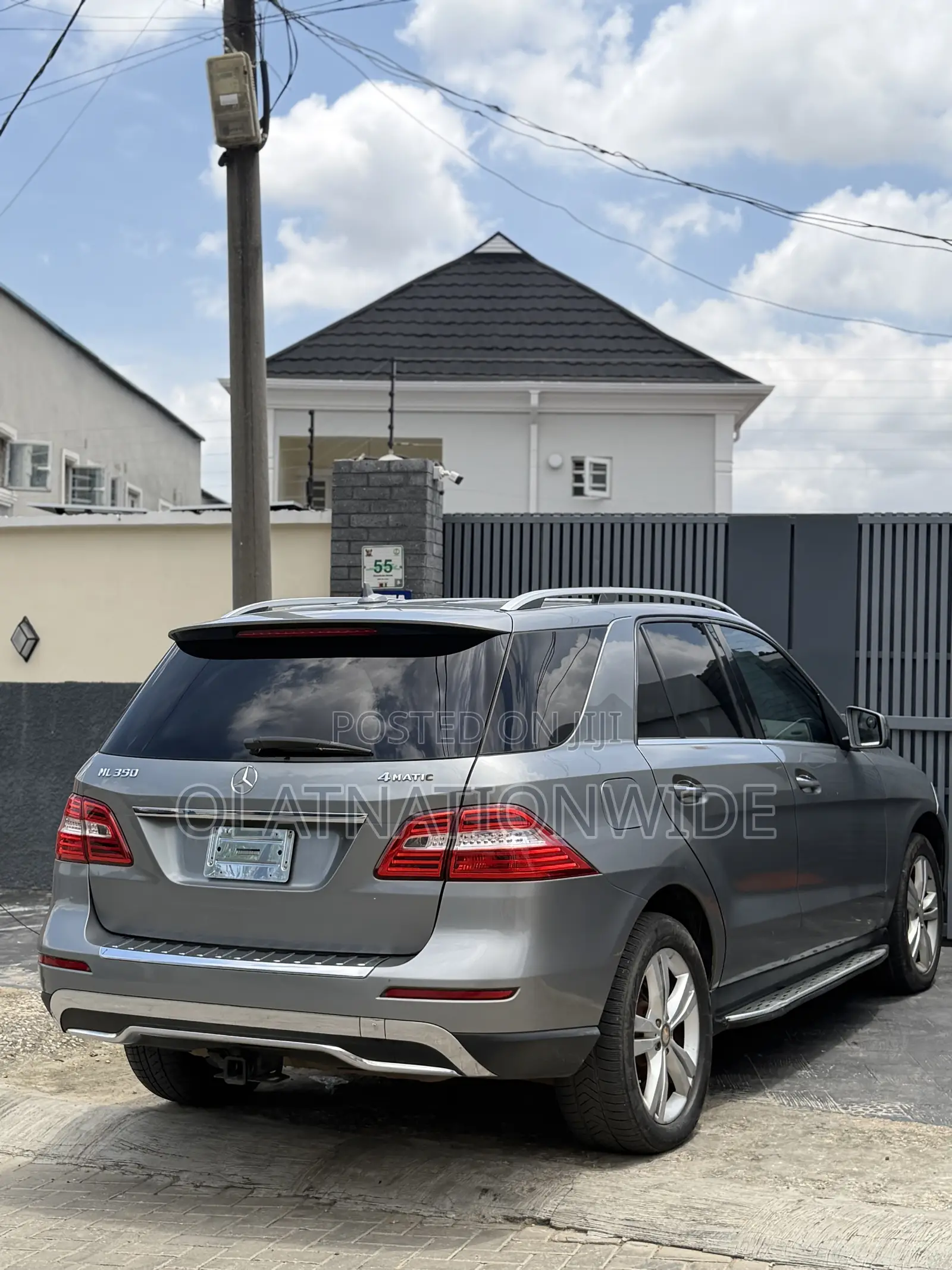Mercedes-Benz M Class ML350 4MATIC 4dr SUV AWD (3.5L 6cyl 7A) 2014 Gray