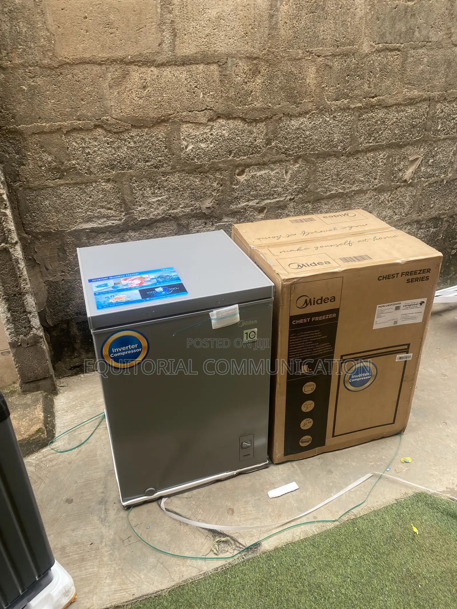 Midea MDRC265FZG43D 142L Low Energy Inverter Freezer