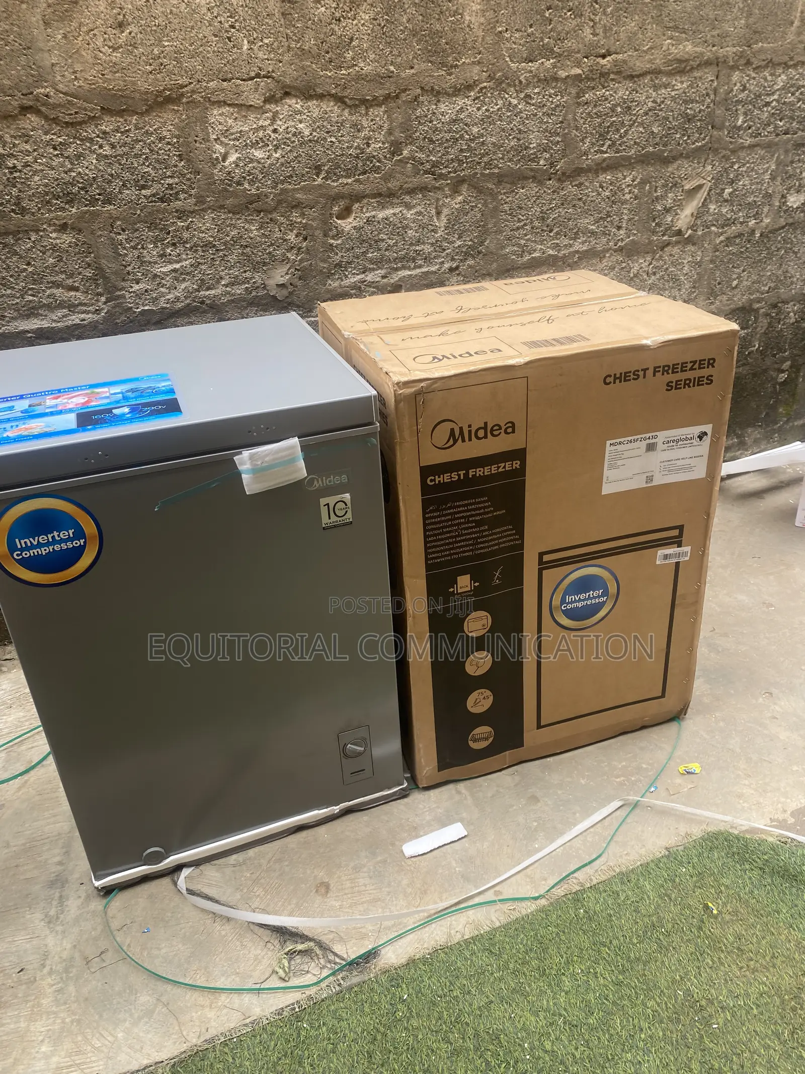 Midea MDRC265FZG43D 142L Low Energy Inverter Freezer