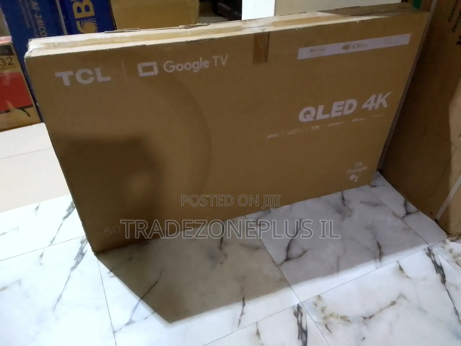 TCL 50" QLED 4K Google TV for Modern Homes