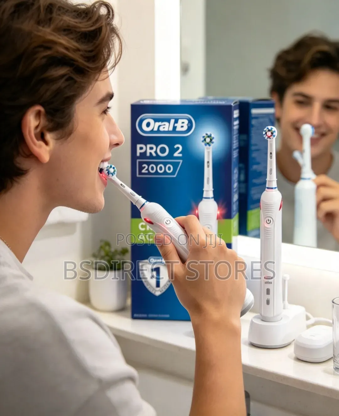 Oral B Pro 2 2000 Professional Timer Electric Rechargeable Toothbrush
