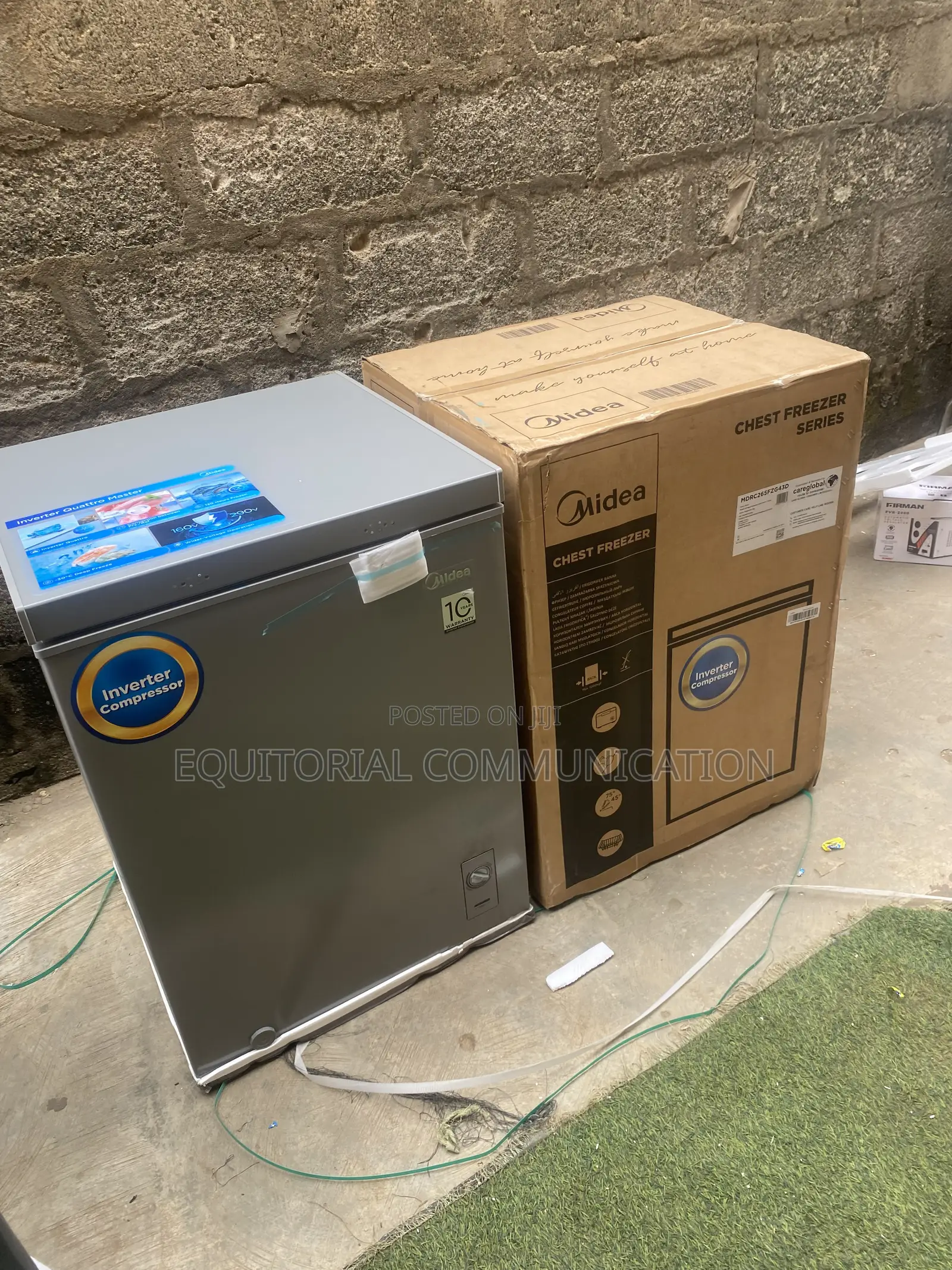 Midea 142L Inverter Chest Freezer for Shop MDRC265FZG43D