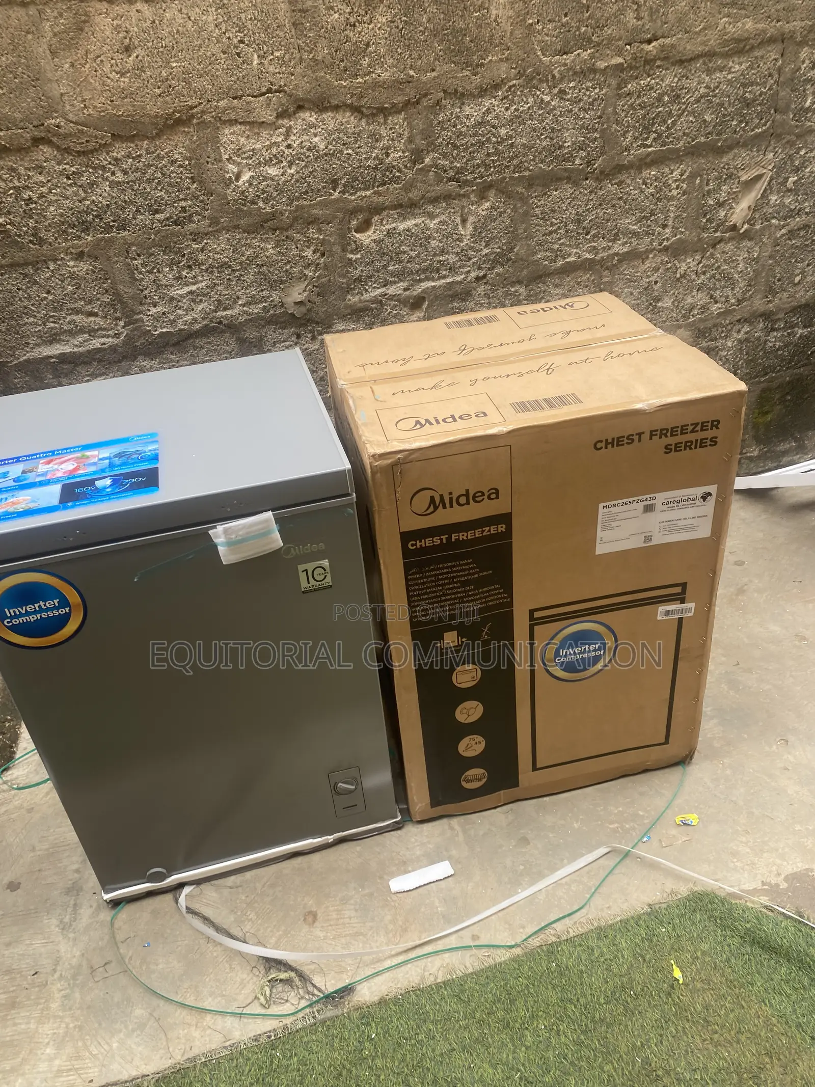 Midea 142L Inverter Chest Freezer for Shop MDRC265FZG43D