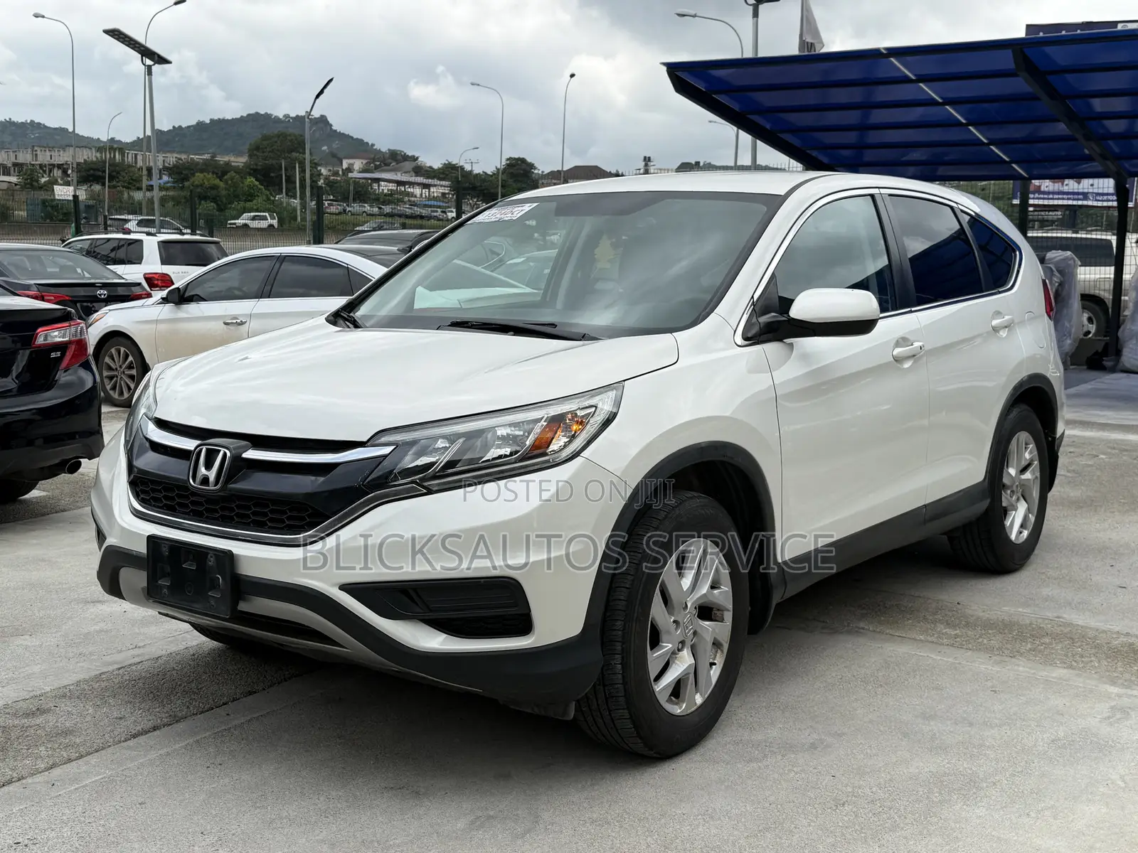 Honda CR-V LX 4dr SUV AWD (2.4L 4cyl CVT) 2015 White
