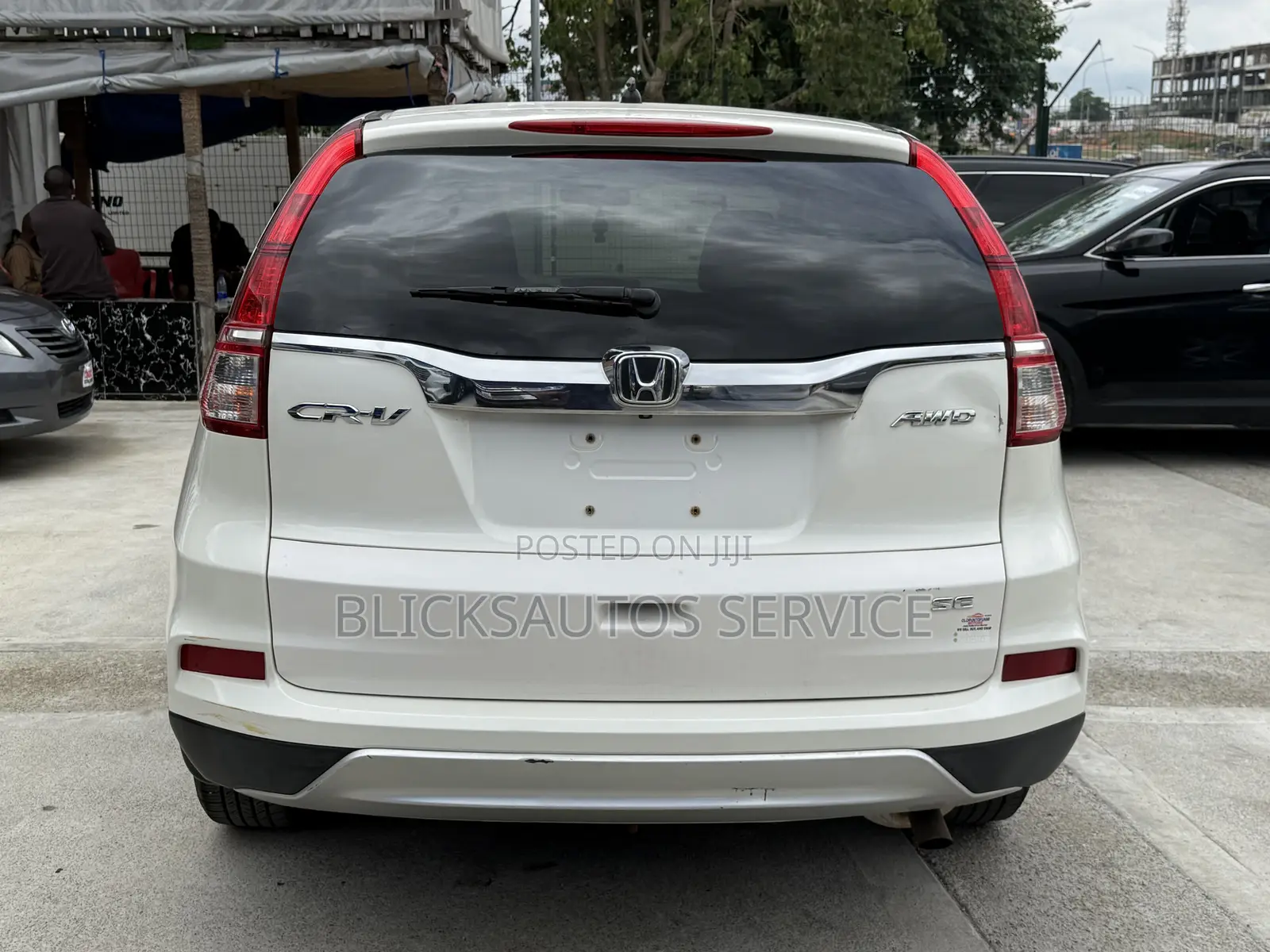 Honda CR-V LX 4dr SUV AWD (2.4L 4cyl CVT) 2015 White