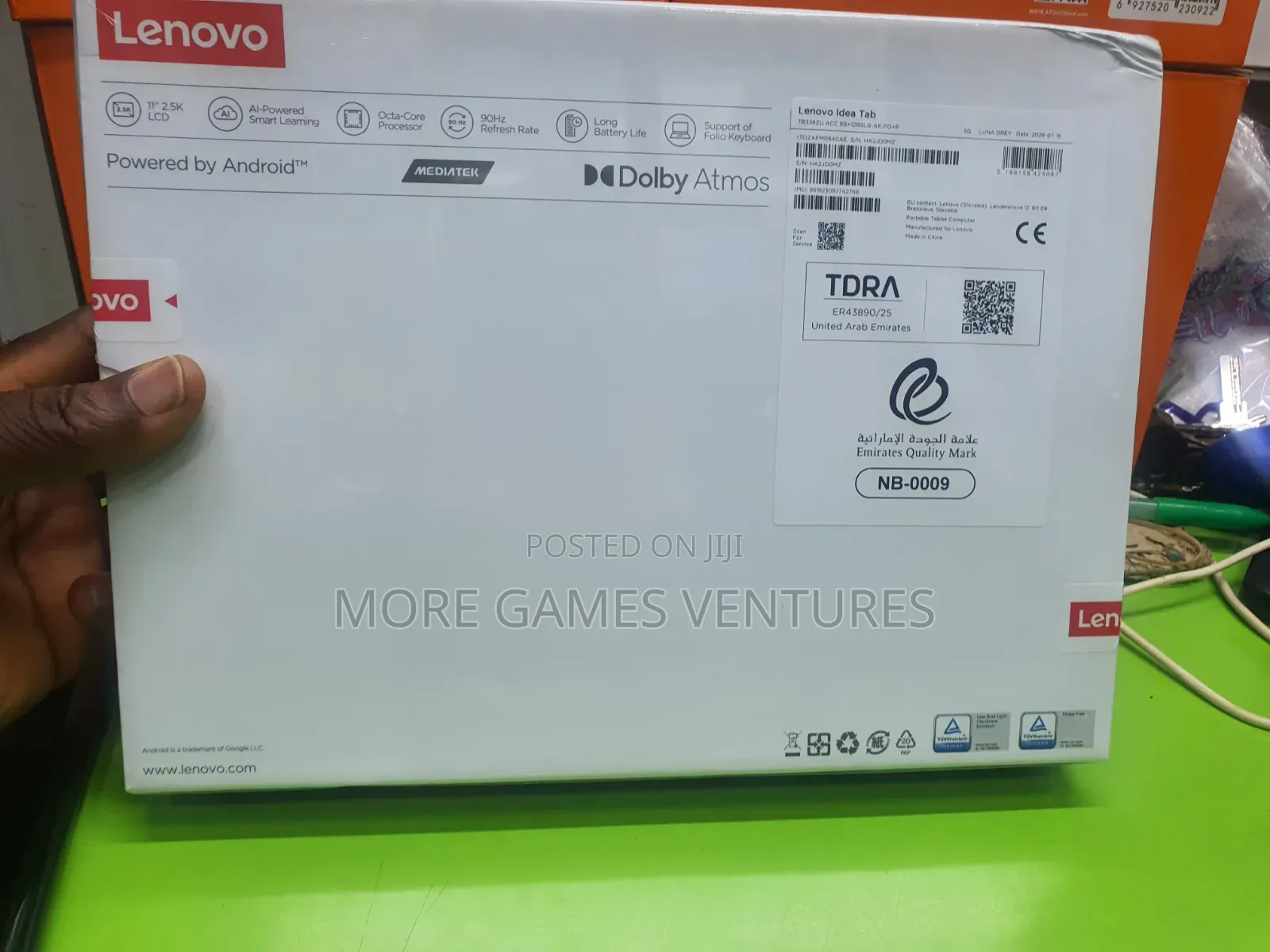 New Lenovo Idea Tab 128 GB Gray