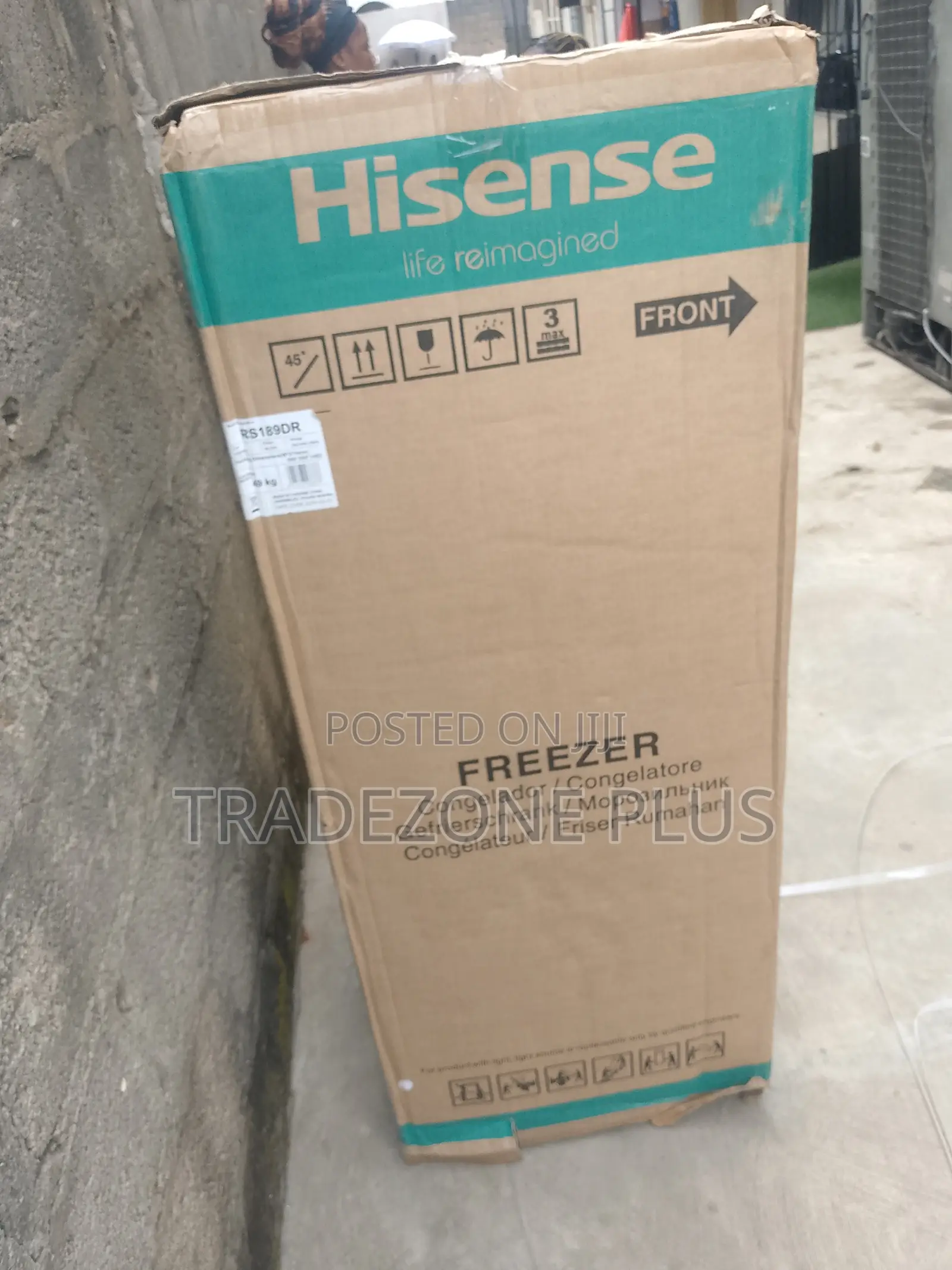 190L Hisense Standing Freezer – Reliable Food Preservation