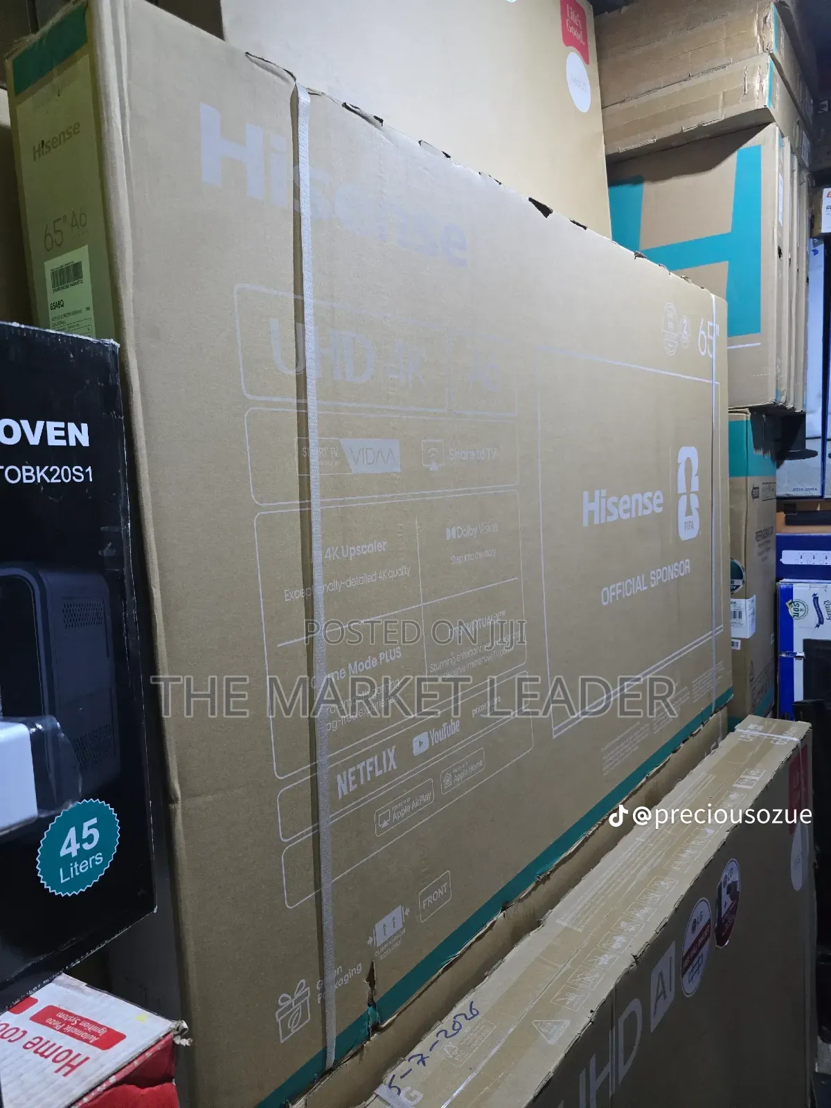 Hisense 65" Smart TV, 2026 Model
