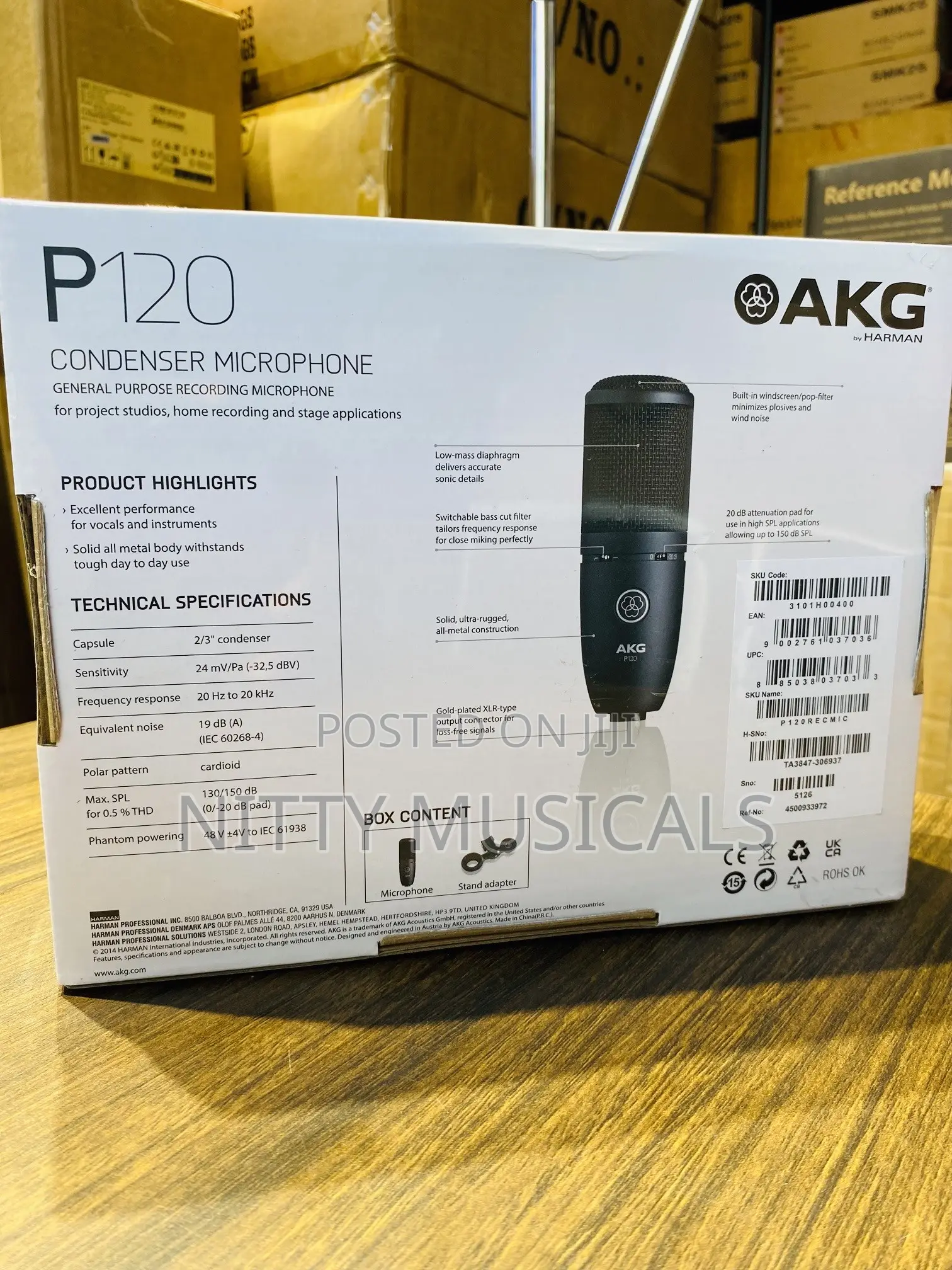 AKG P120 Condenser MicroPhone