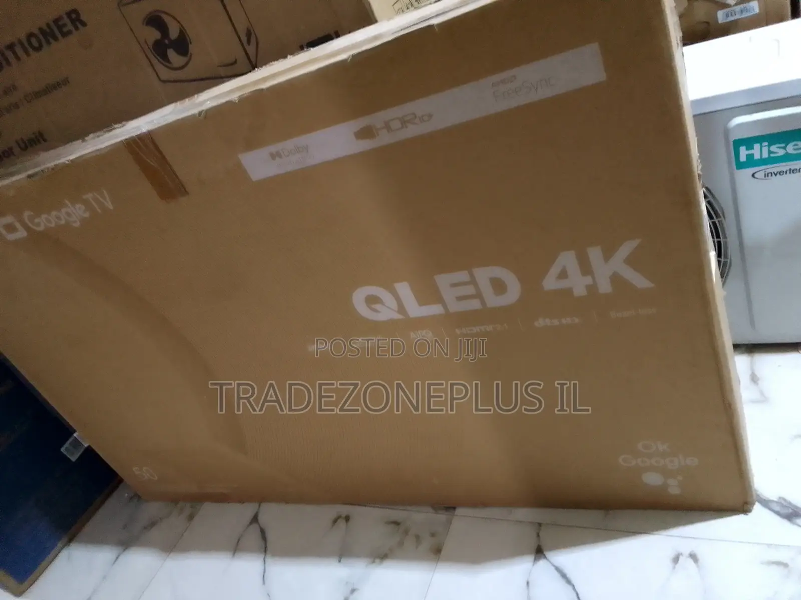 New Stock: TCL 50 Inch QLED 4K Google TV