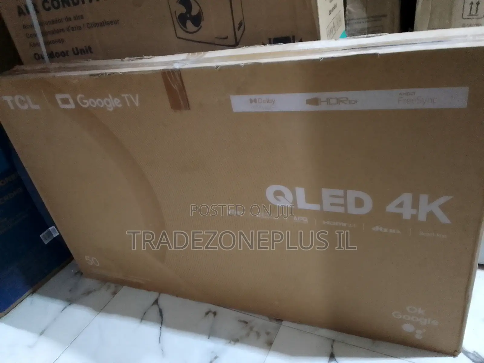 New Stock: TCL 50 Inch QLED 4K Google TV
