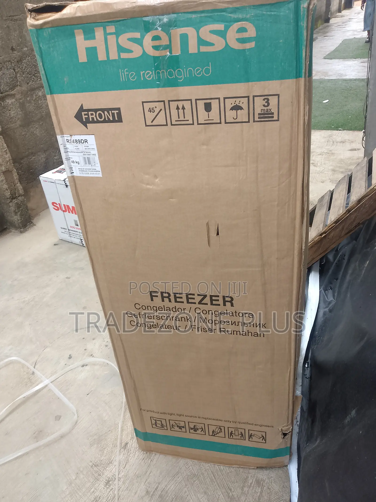 Hisense RS189DR 190L Standing Freezer – Everyday Freezing