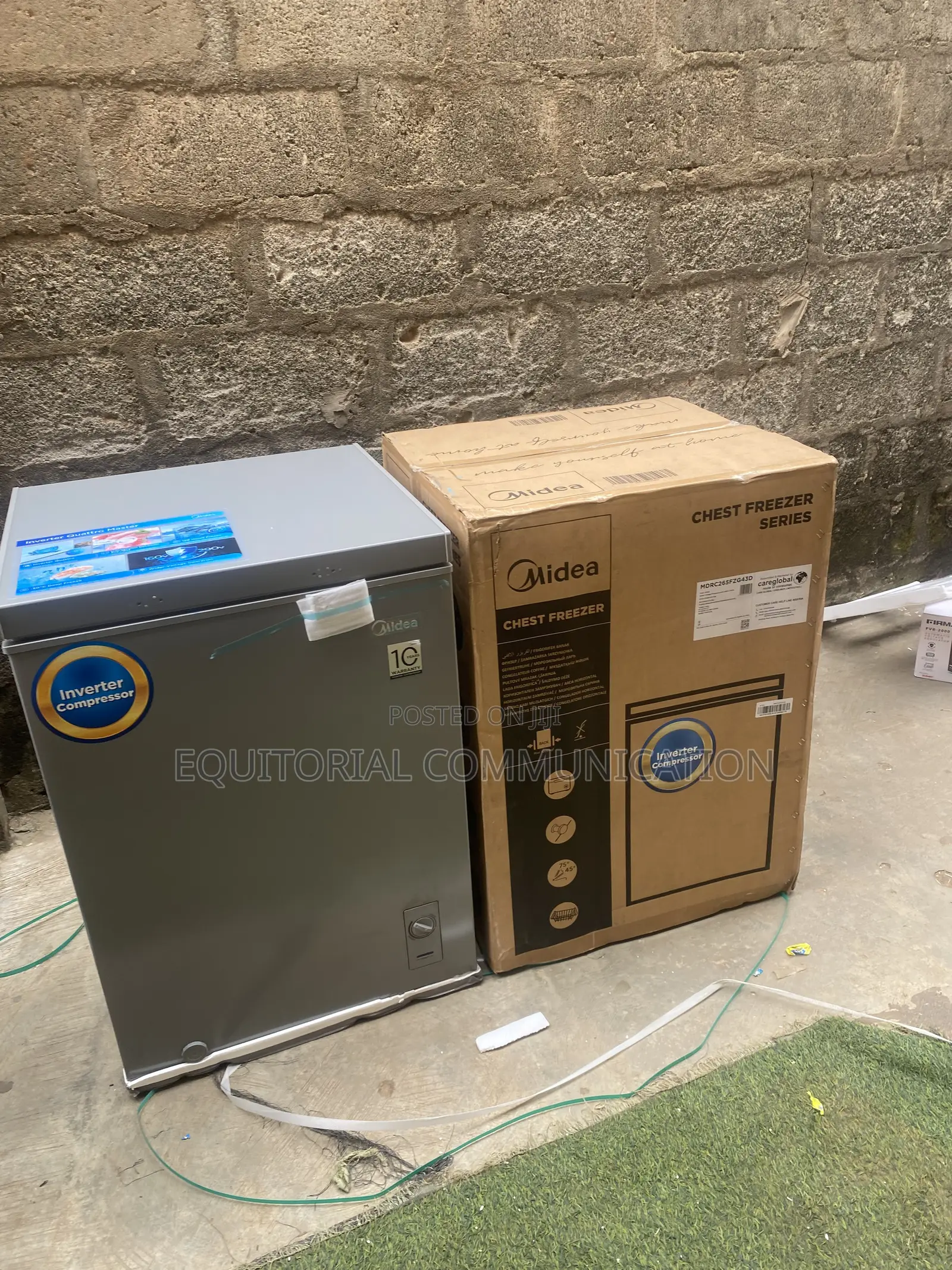 Midea 142L MDRC265FZG43D Inverter Food Freezer