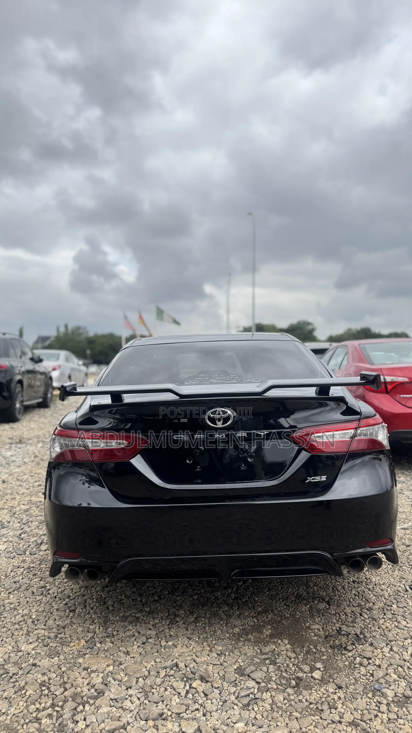 Toyota Camry XSE V6 FWD (3.5L 6cyl 8AM) 2018 Black