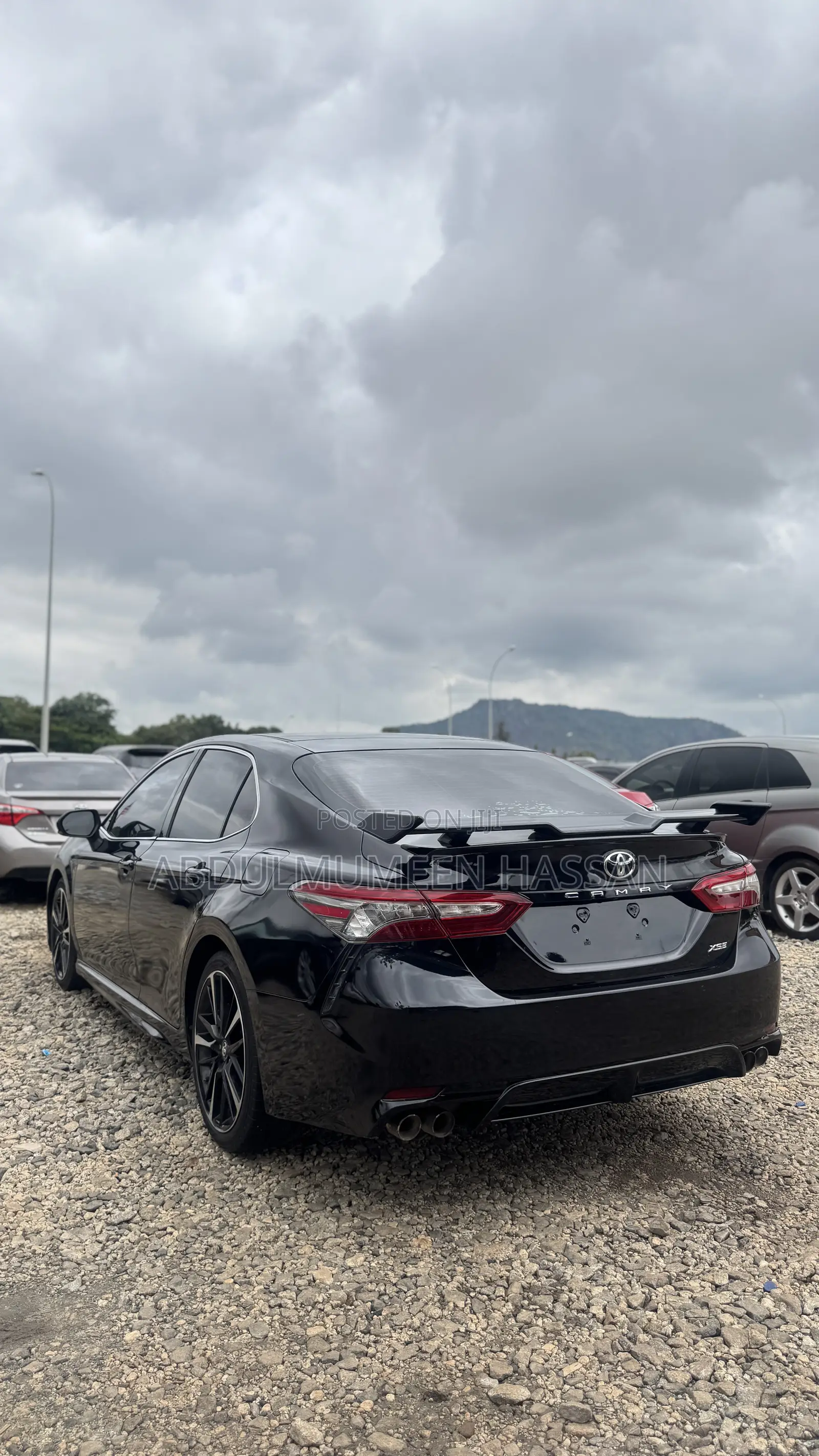Toyota Camry XSE V6 FWD (3.5L 6cyl 8AM) 2018 Black
