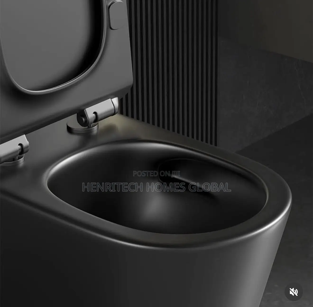 Black Matt Executive Water Closet Premium Quality With Warranty