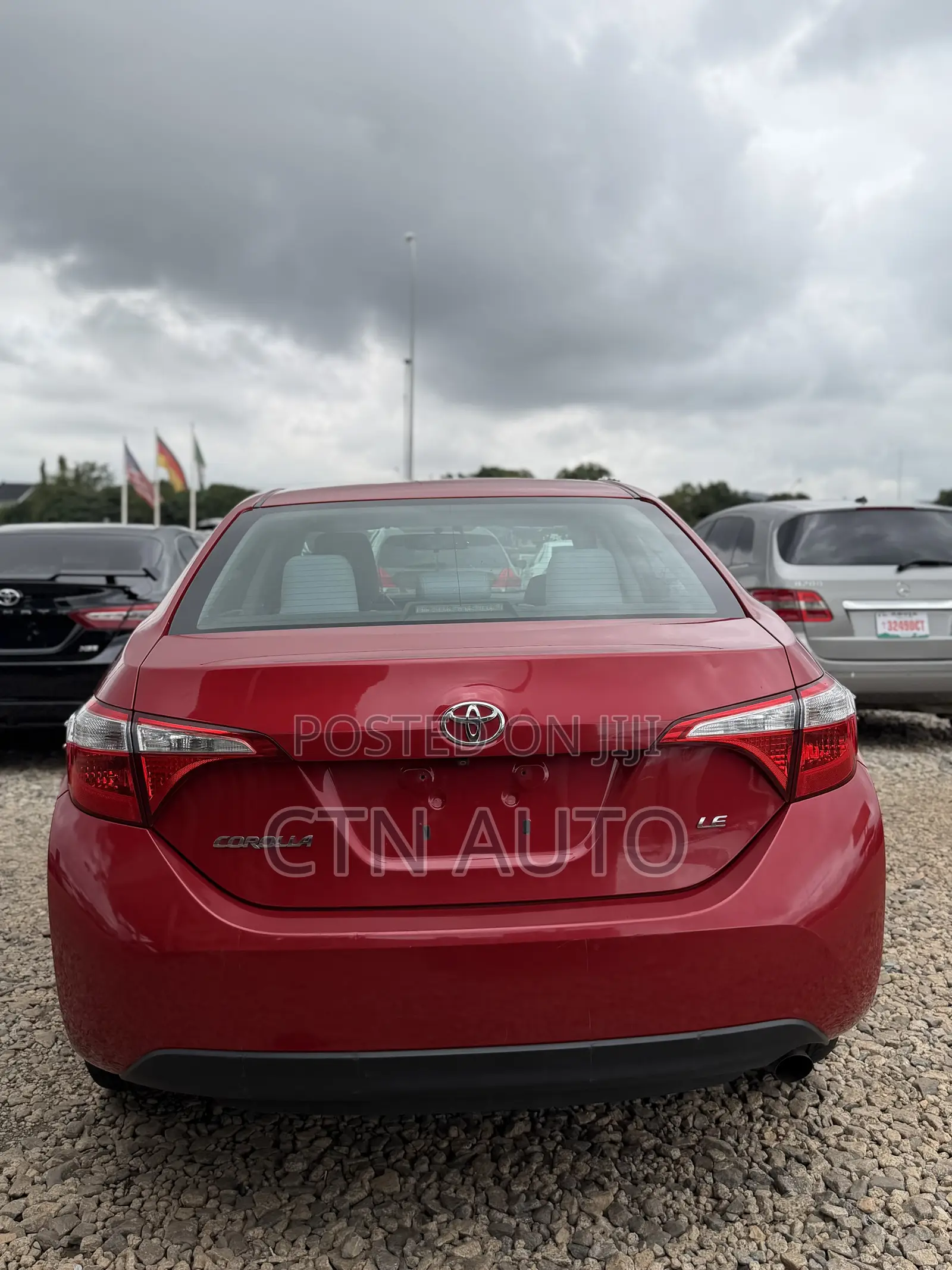 Toyota Corolla 2015 Red