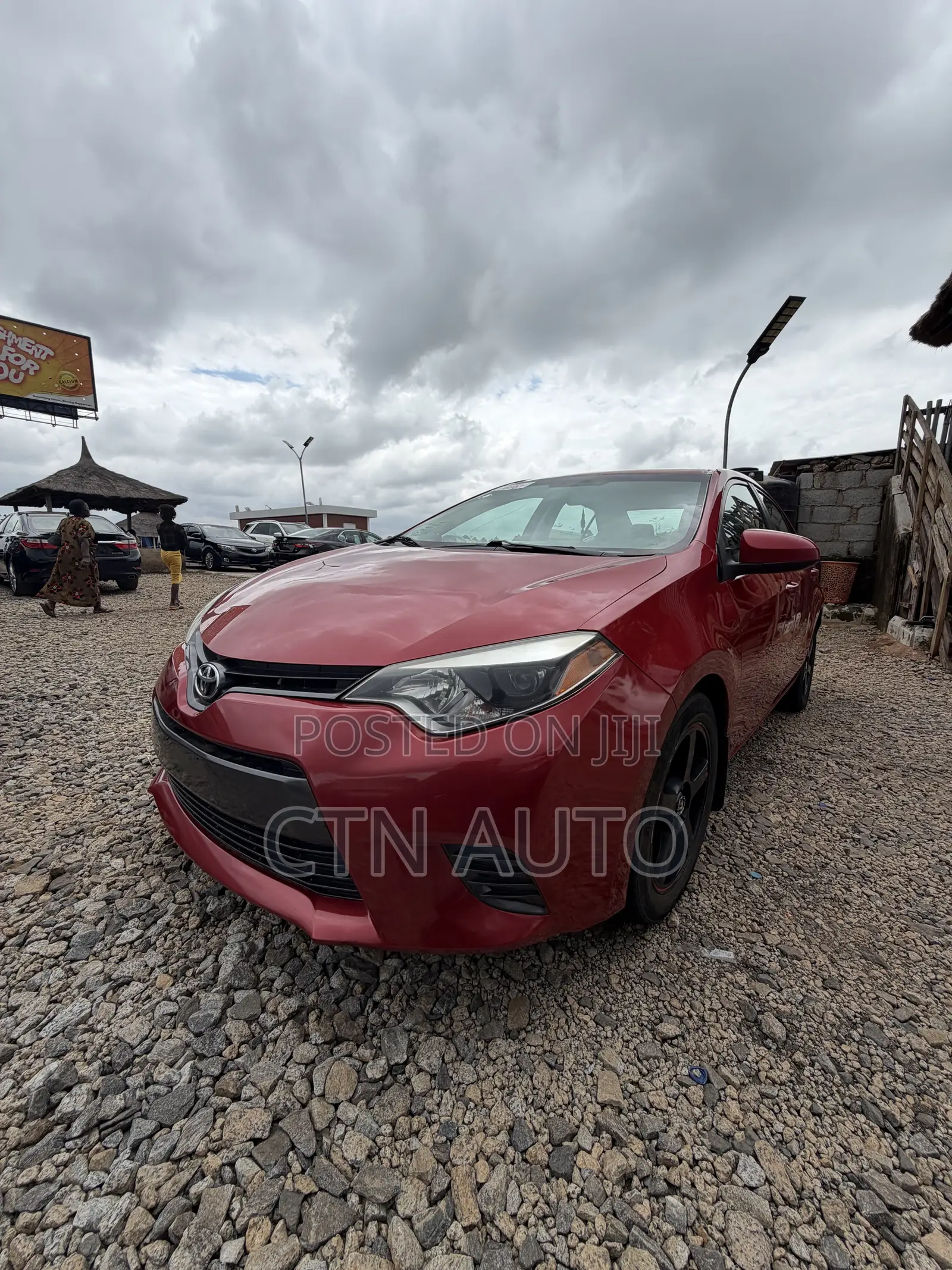 Toyota Corolla 2015 Red