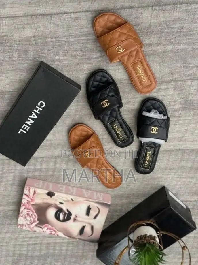 Beautiful Chanel Flat Slippers