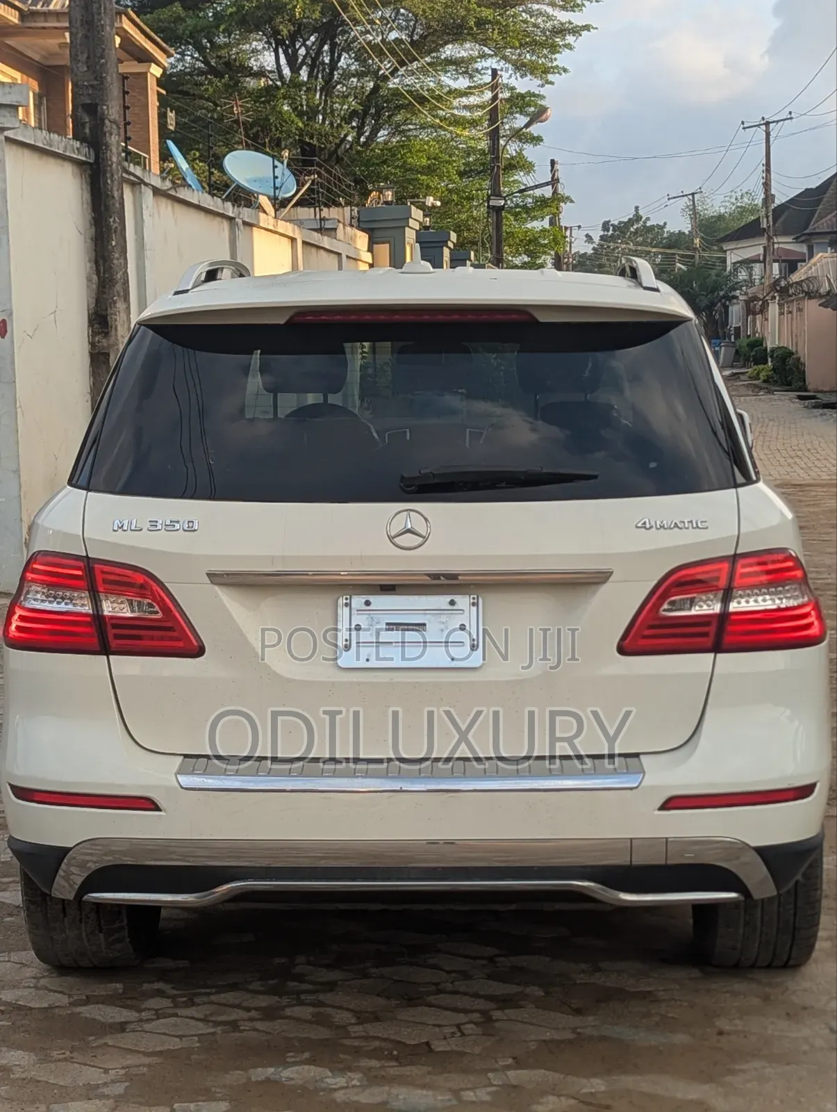 Mercedes-Benz M Class ML 350 4Matic 2012 White