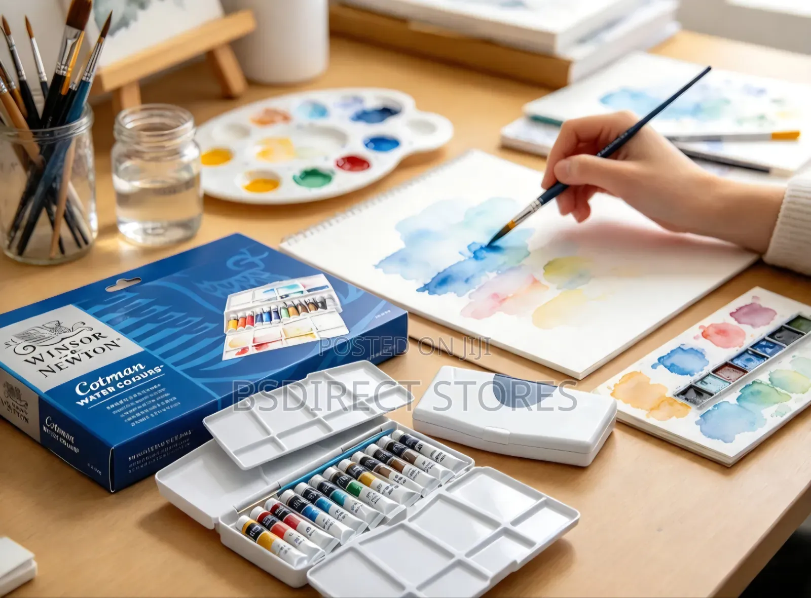 Winsor Newton Cotman Watercolour Painting Set 12 X 8ml