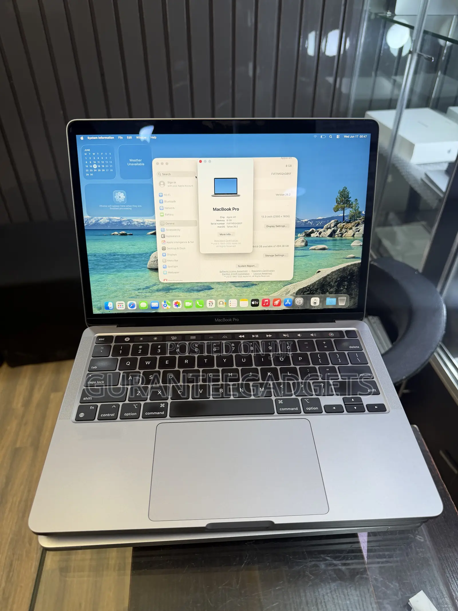 Laptop Apple MacBook Pro 2020 M1 8GB Apple M1 SSD 512GB