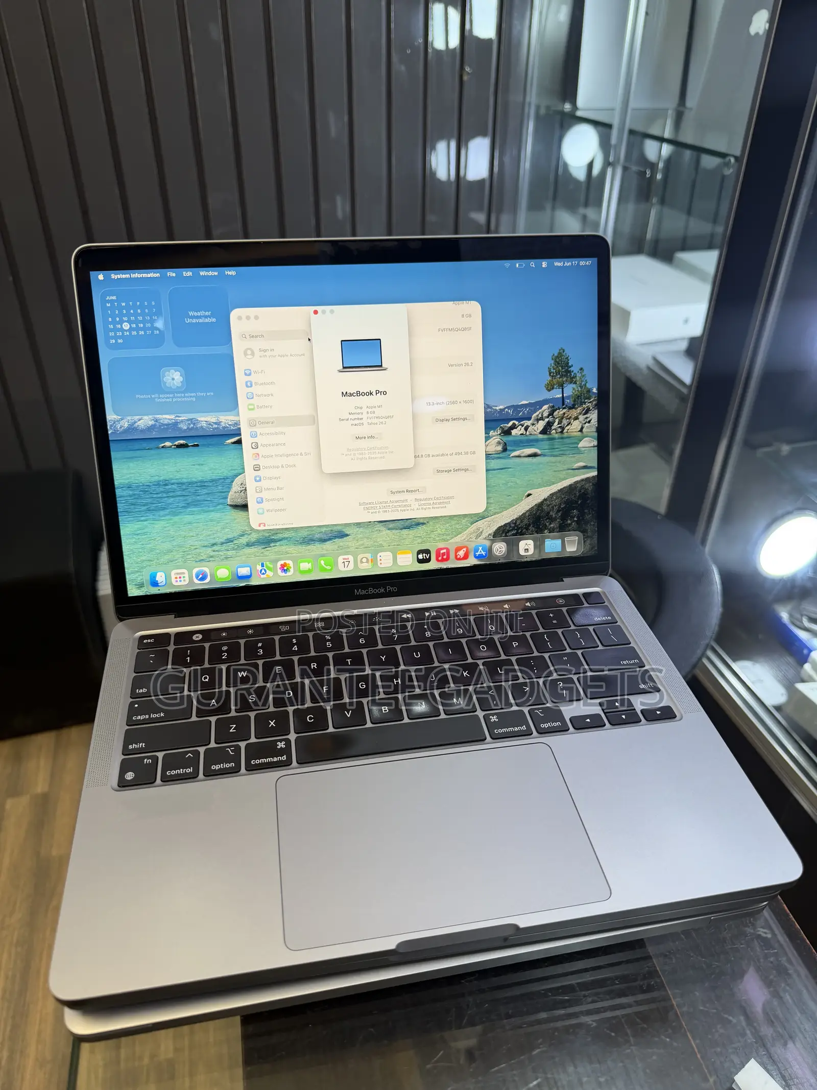 Laptop Apple MacBook Pro 2020 M1 8GB Apple M1 SSD 512GB
