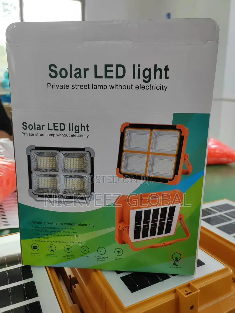 Solar LED Lighting, Outdoor/Indoor