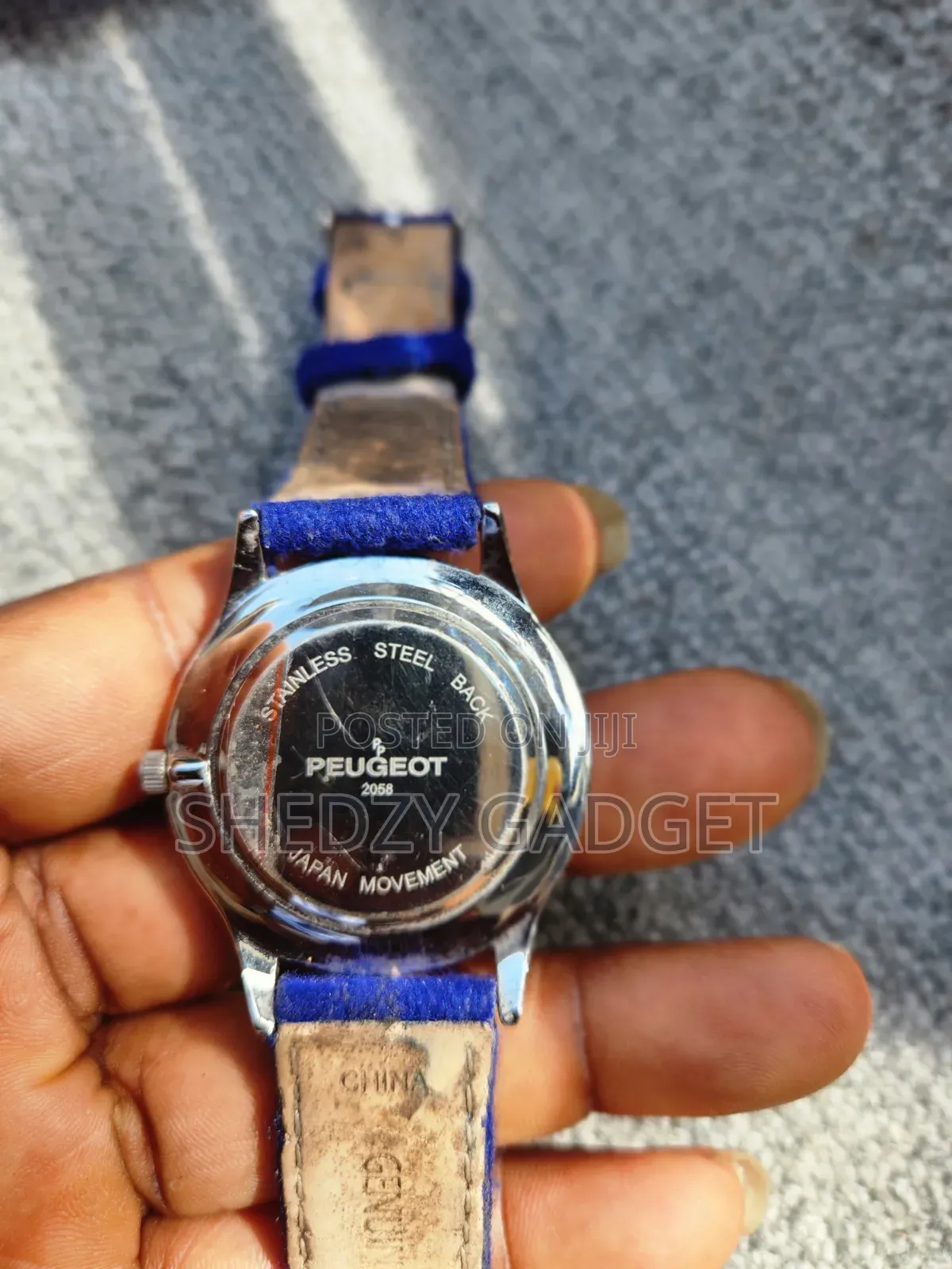 Peugeot Men's Round 40mm Steel Case