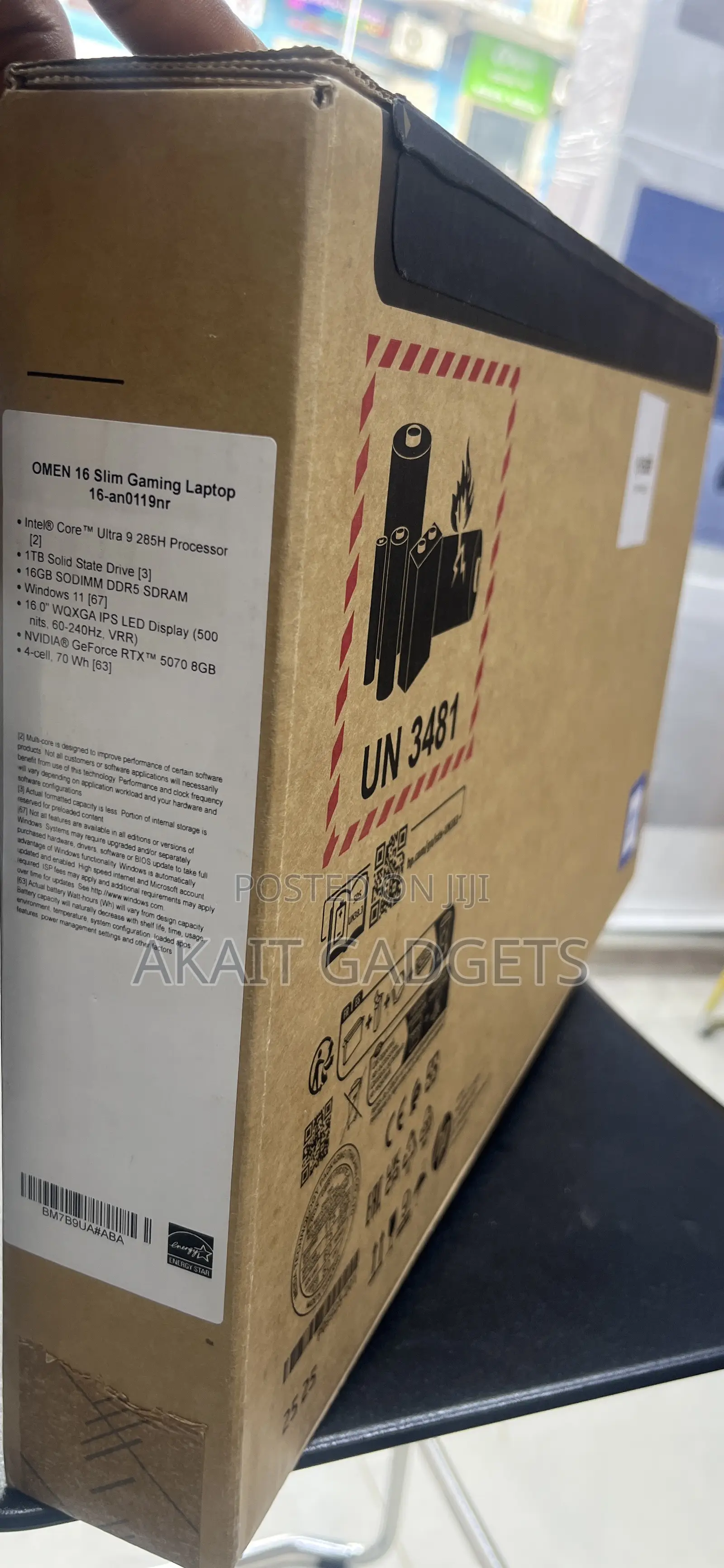 New Laptop HP Omen 16 16GB Intel Core Ultra 9 SSD 1T