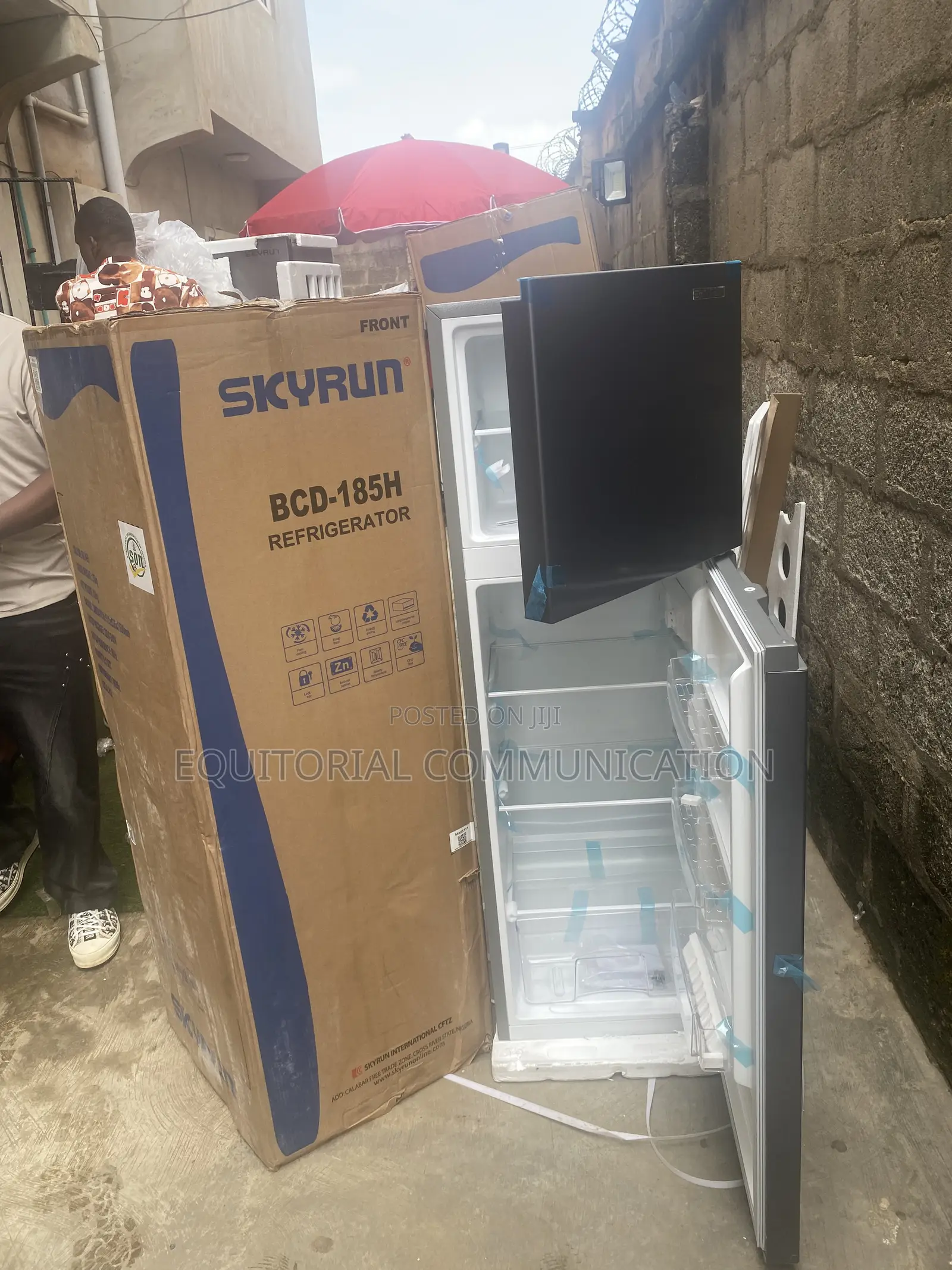 Skyrun 180l BCD-185h Food Cooler